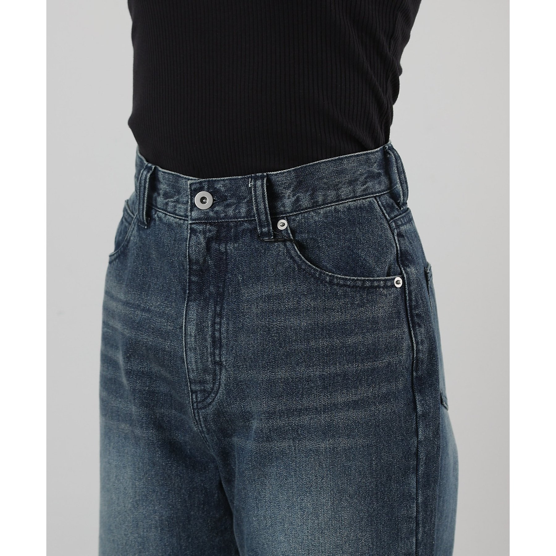 KUROKI様  専用ページ 着用動画あり】スラッカーデニムパンツ | ファッション通販