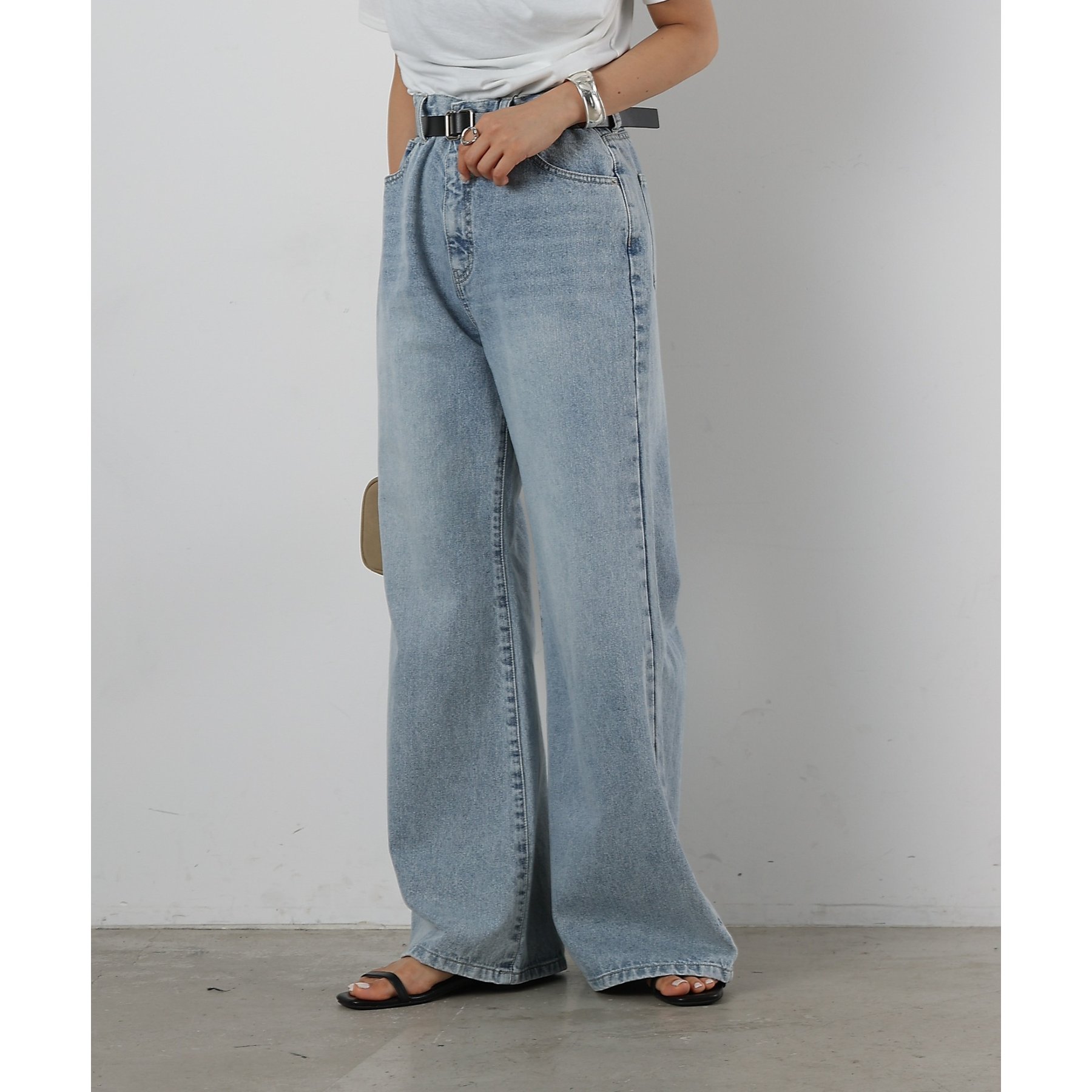 パンツ 8118 スラッカーデニムパンツ | ファッション通販サイト NUGU