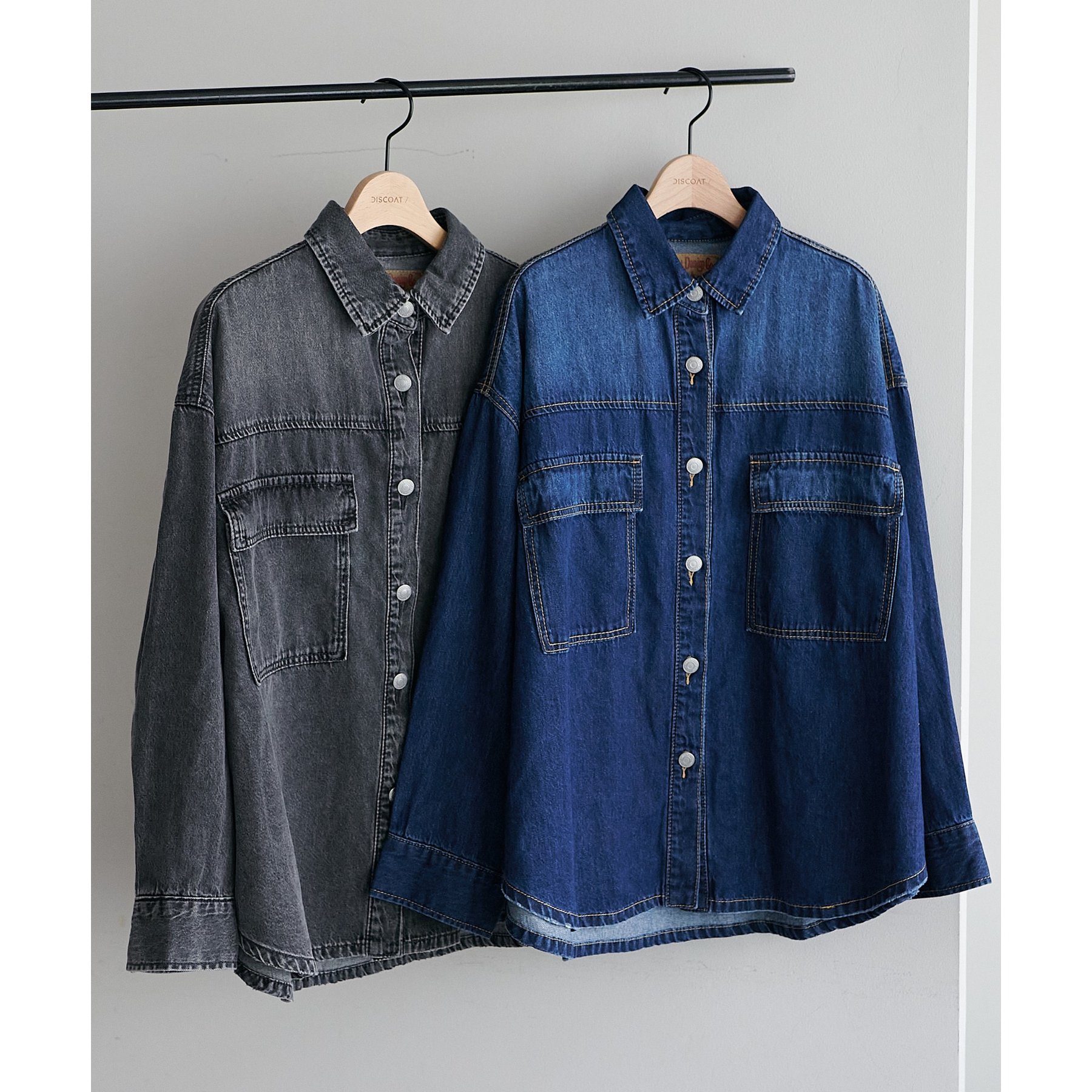 デニムビッグシャツ | ファッション通販サイト NUGU