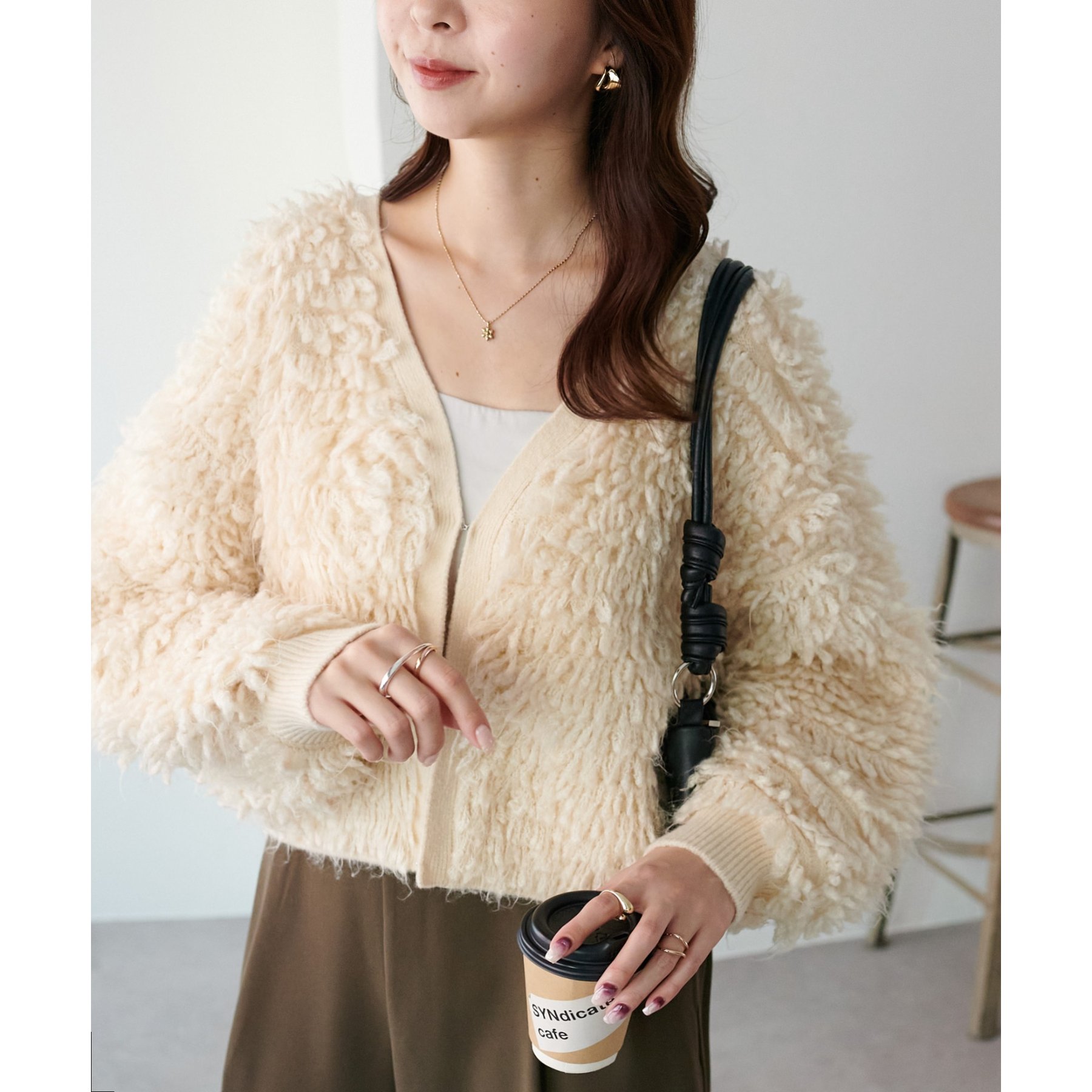 ファーニットカーディガン | ファッション通販サイト NUGU