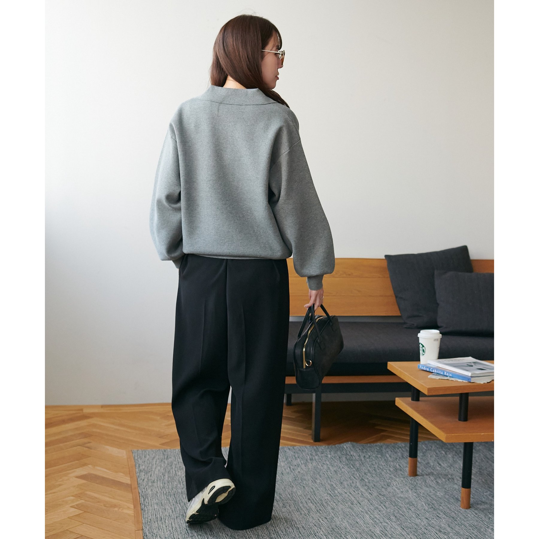 スウェットライクスキッパープルオーバー《WEB限定カラーあり