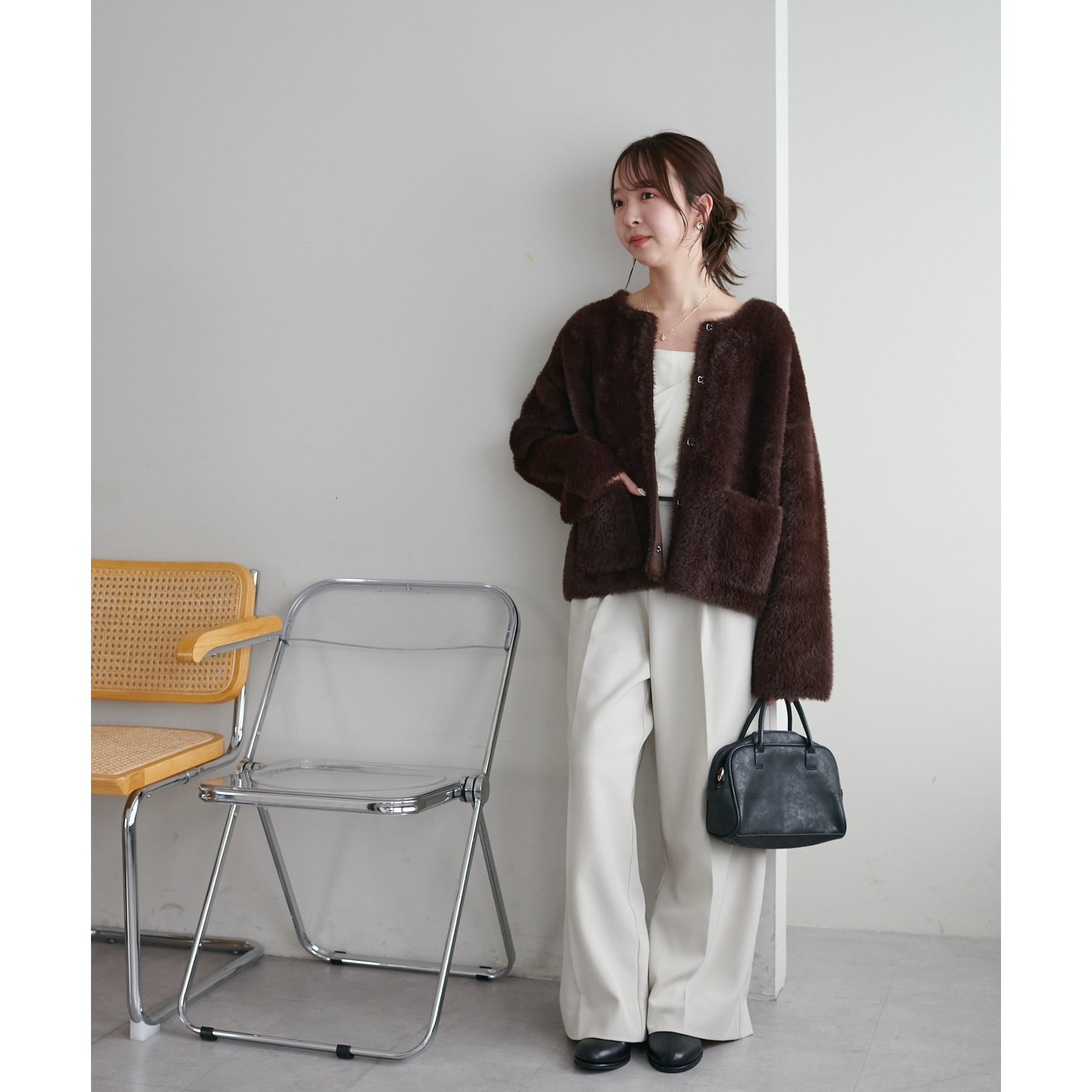 ミンクライクカーディガン | ファッション通販サイト NUGU