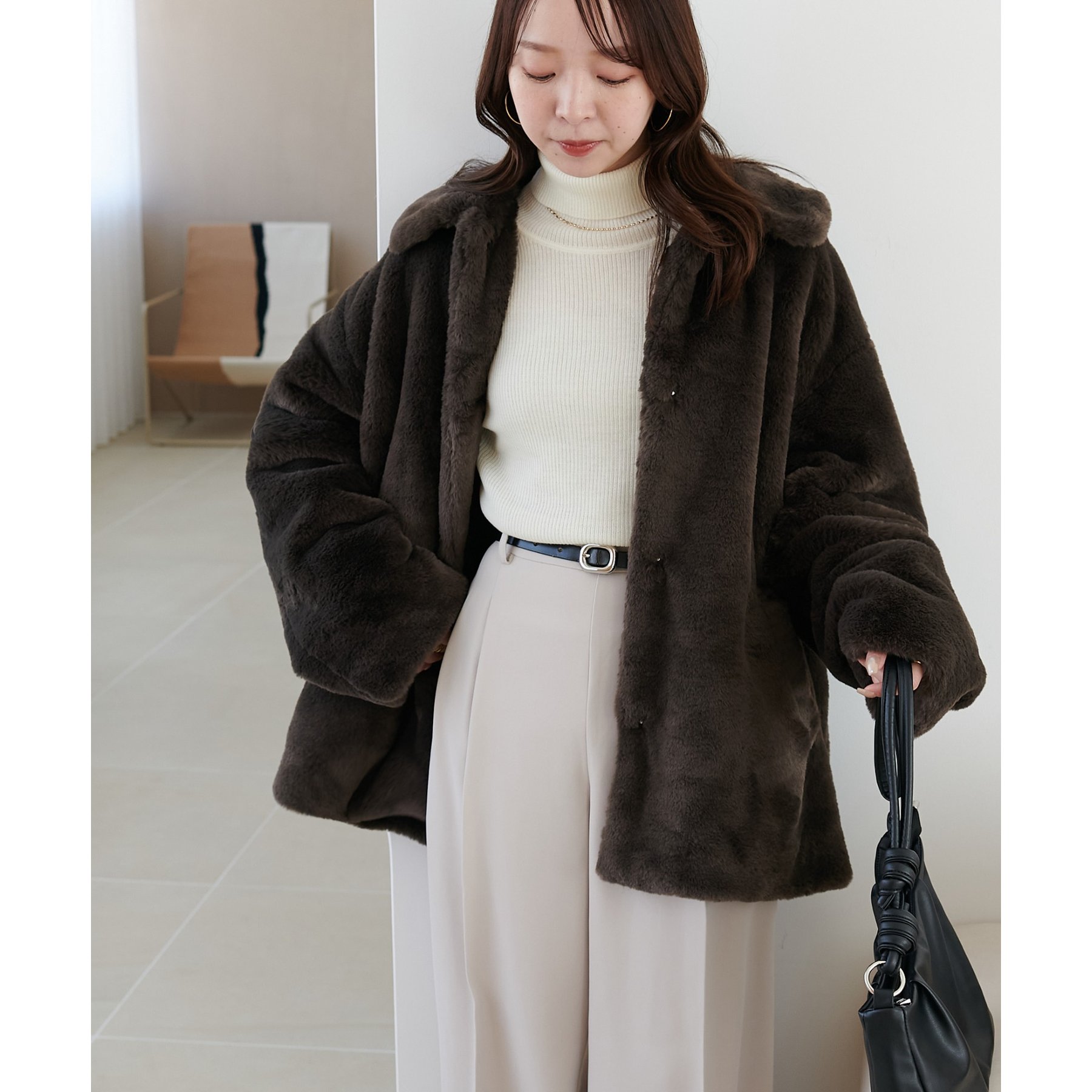 ファー　ジャケット　ギミック 00s ファー ジャケット ギミック 平成 y2k グランジ v系