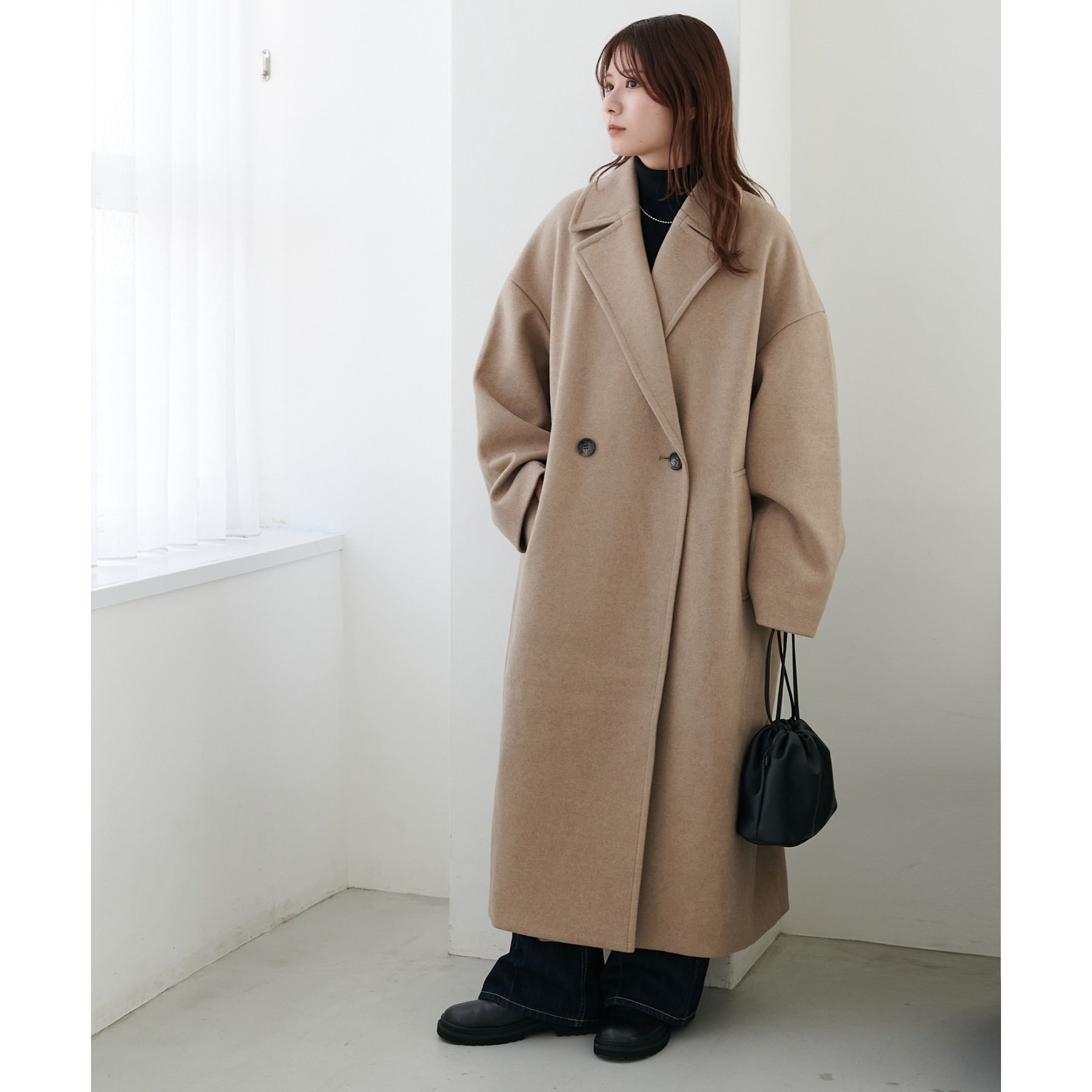 DISCOAT 中空糸チェスターコート 中空糸チェスターコート | ファッション通販サイト NUGU