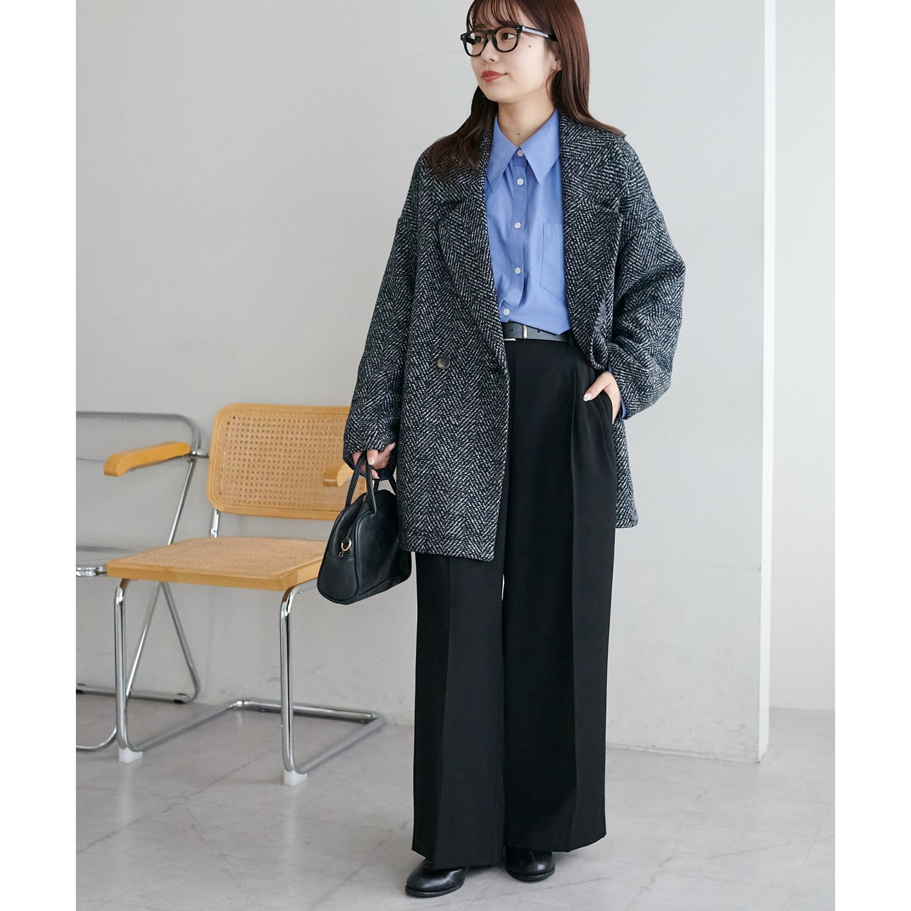 タグ付未使用◆ノーブル◆ウールモヘヤポプリンジャケット テーラードジャケット タグ付未使用◇ノーブル◇ウールモヘヤポプリンジャケット テーラード