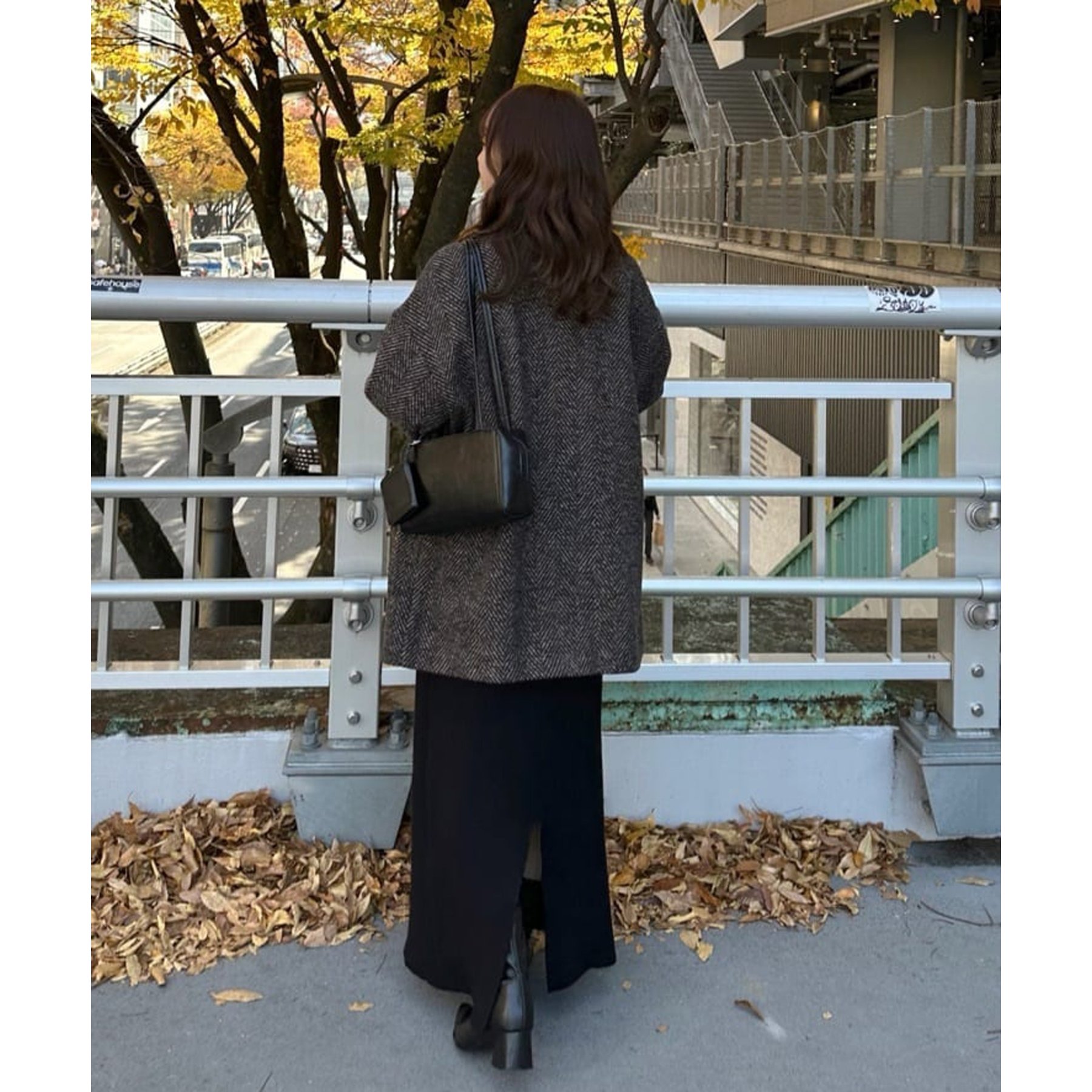 WEB限定】ヘリンボーンダブルテラージャケット | ファッション通販