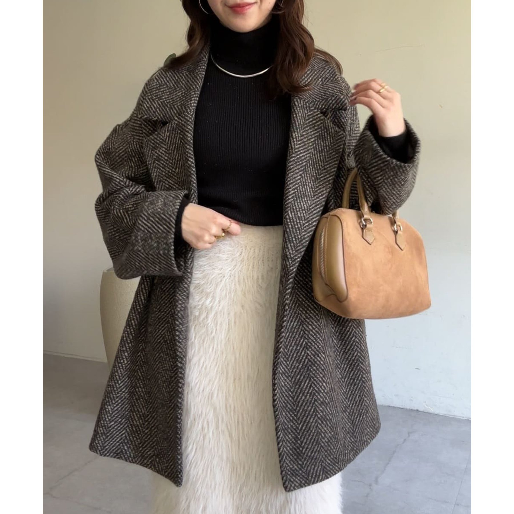 WEB限定】ヘリンボーンダブルテラージャケット | ファッション通販