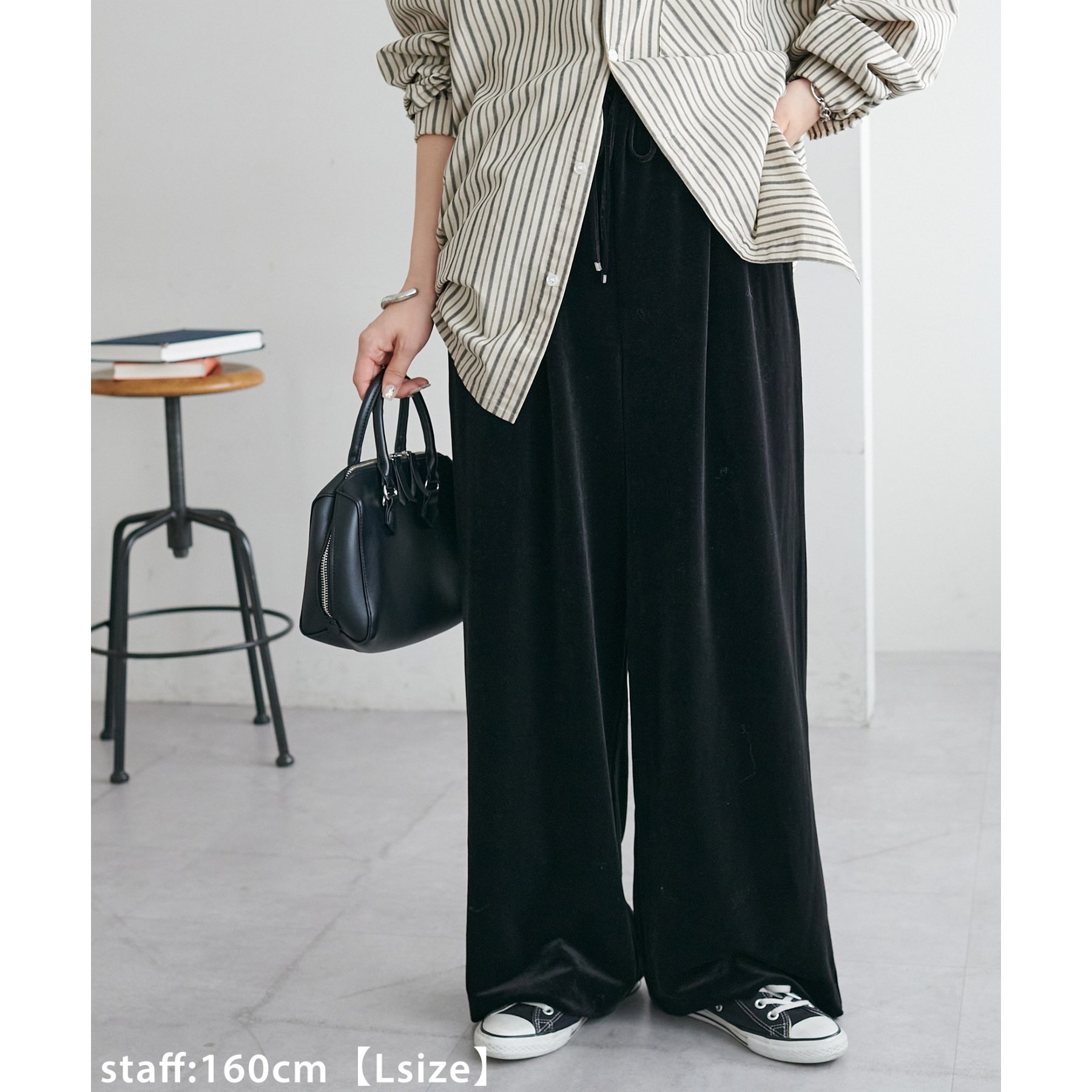 新品未使用 タグ付 ドゥロワー 定価6.4万円 ワイドパンツ ベージュ 春夏 累計販売数3万枚突破/22色4サイズ展開！】タックワイドパンツ