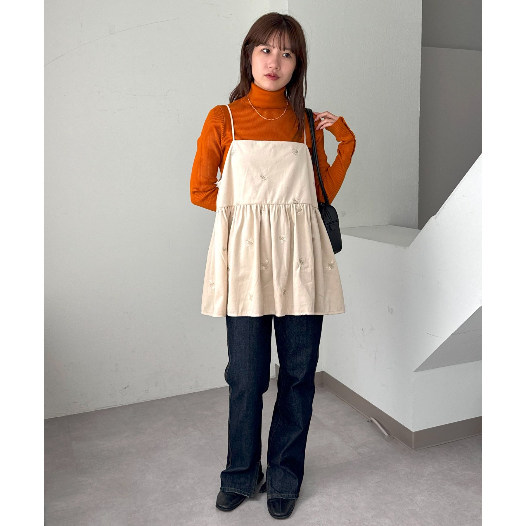 umm.】ベロア刺繍キャミチュニック | ファッション通販サイト NUGU