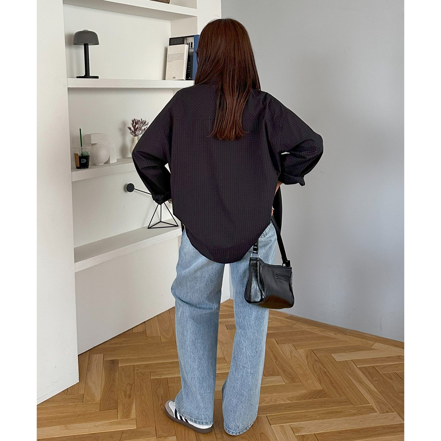 ユニセックス】ミニグラフチェックオーバーシャツ | ファッション通販