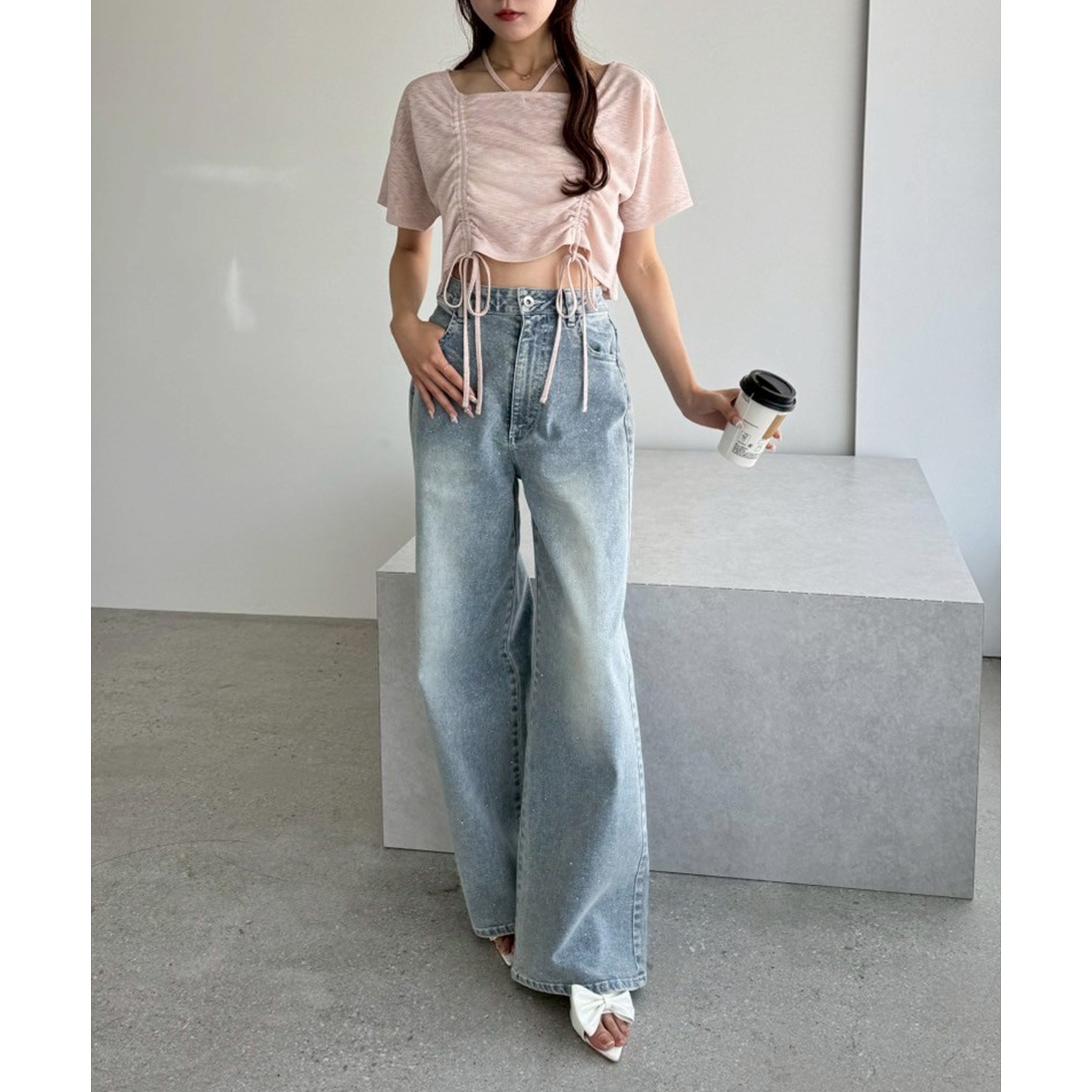 トップス DOWBLDEEP ドロストトップス | ファッション通販サイト NUGU