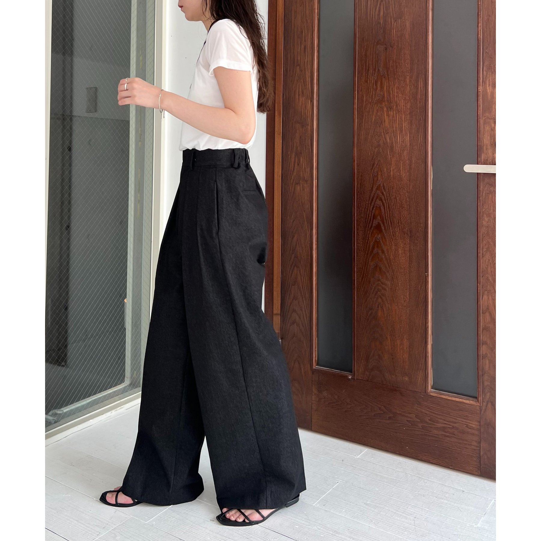 プランテーション コットン タック パンツ サイズ2 楽天市場】【中古】 プランテーションPlantation 2タックウール