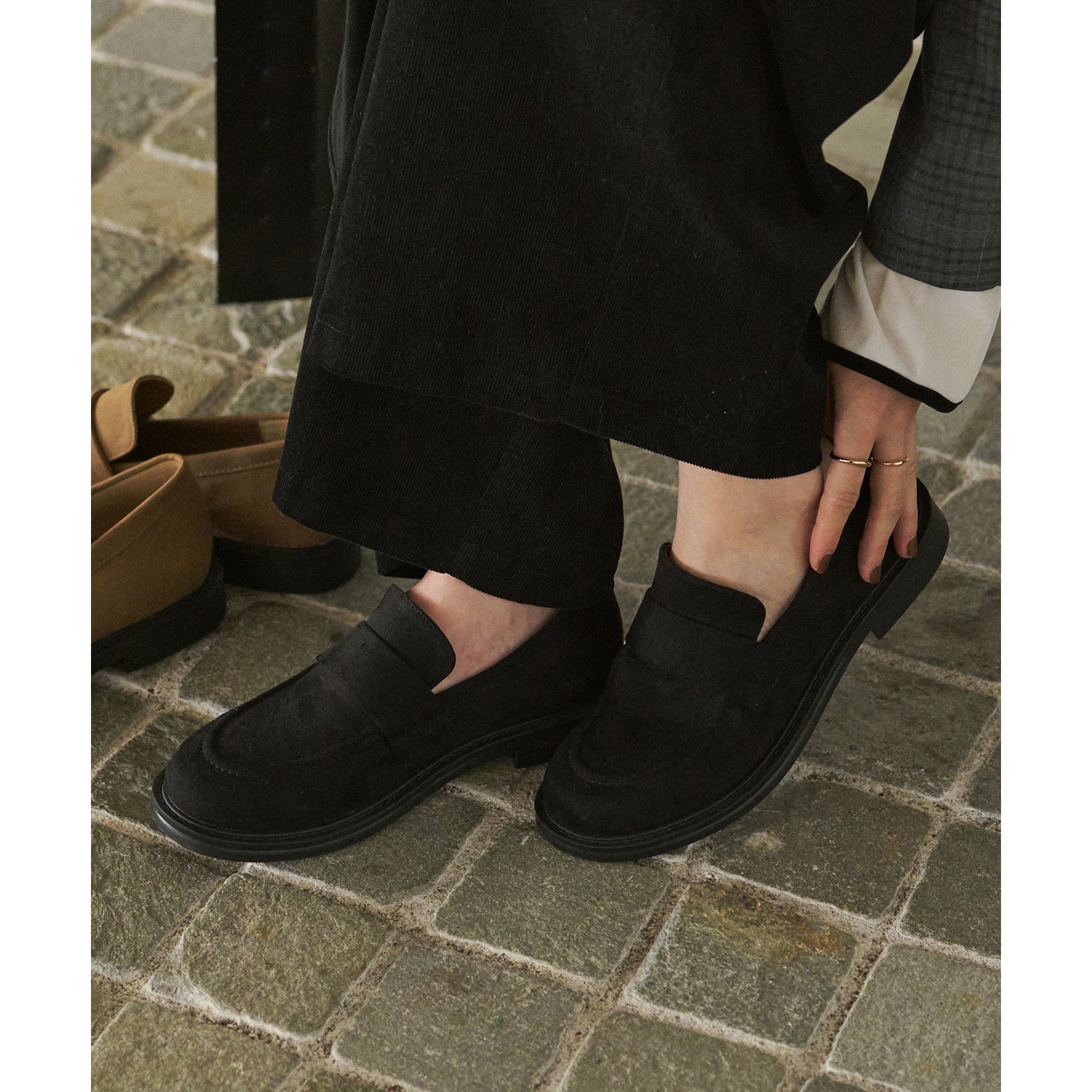 nonnative スウェード　ローファー nonnative スウェード ローファー