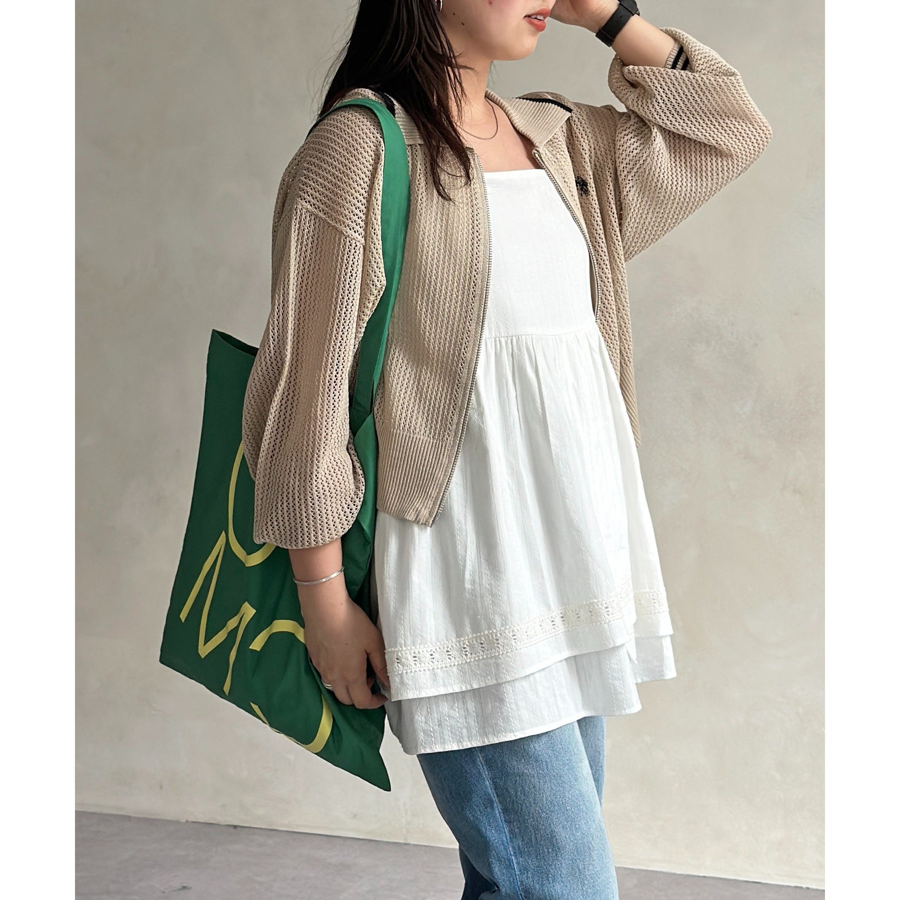 アソート裾レースキャミチュニック | ファッション通販サイト NUGU