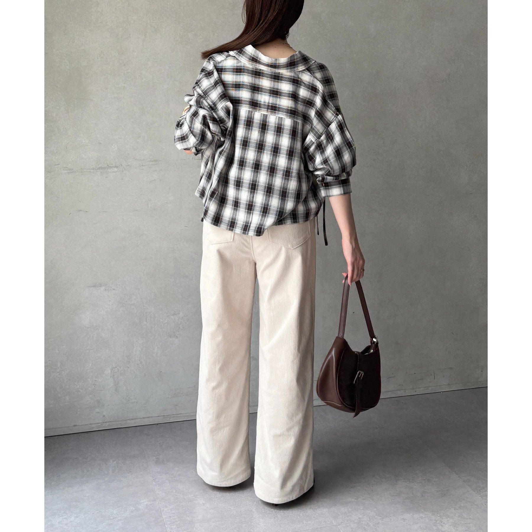 UV加工付き】ドロストチェックショートシャツ | ファッション
