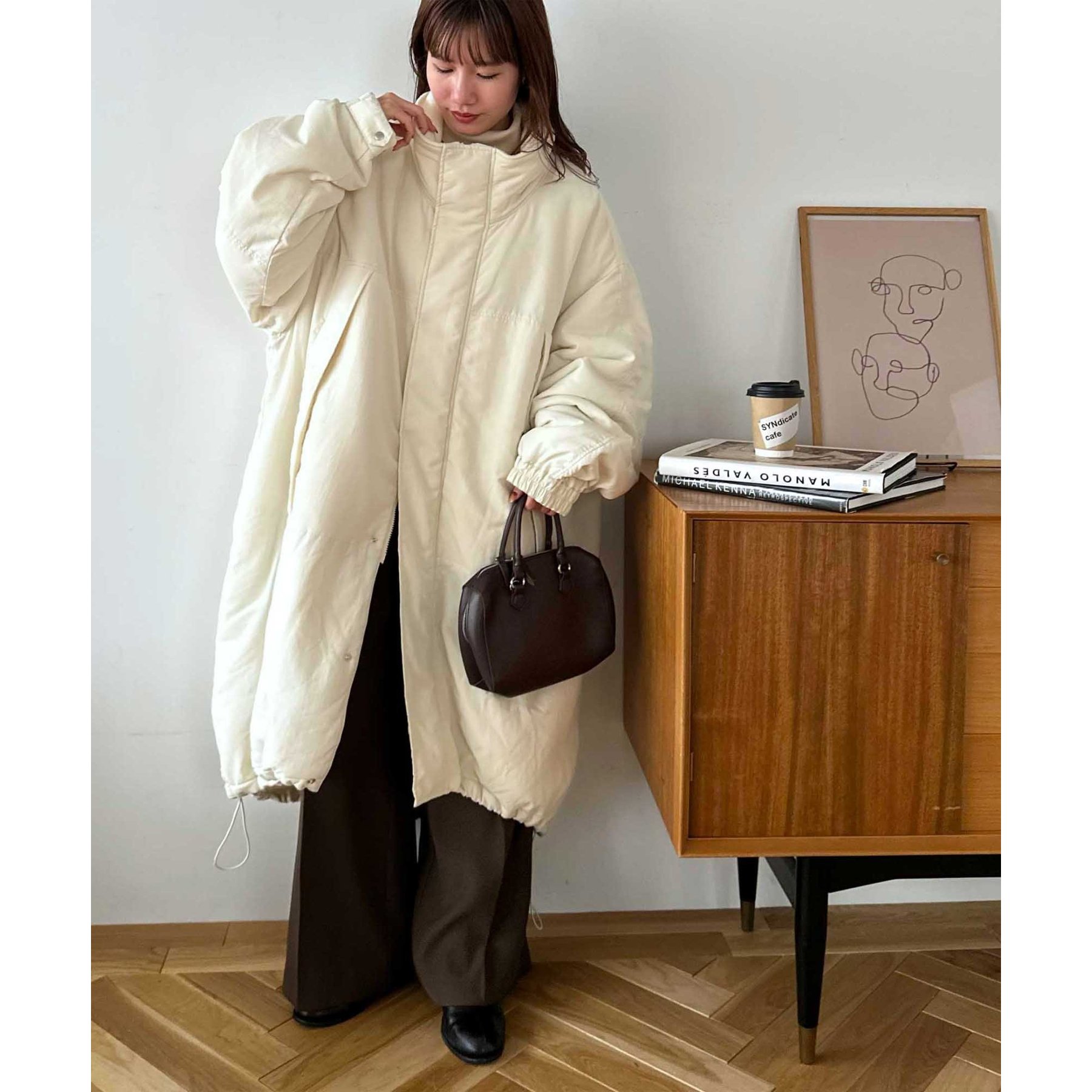 軽量/足元まで暖か/ユニセックス】モンスターコート | ファッション