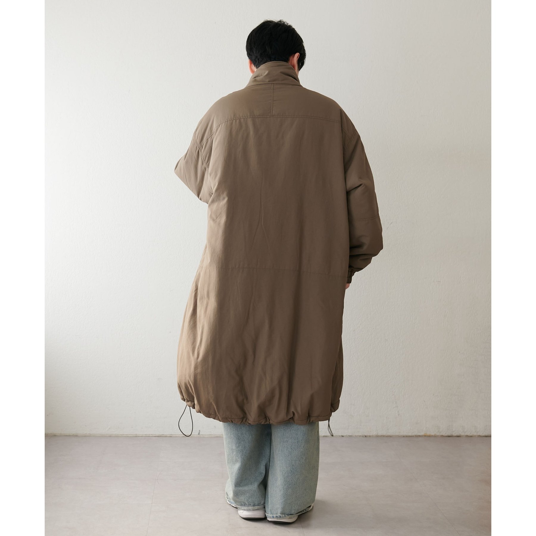 ロジーモンスター　ジャケットコート モッズコート 中綿ジャケット モンスターパーカー[品番：OE000006998