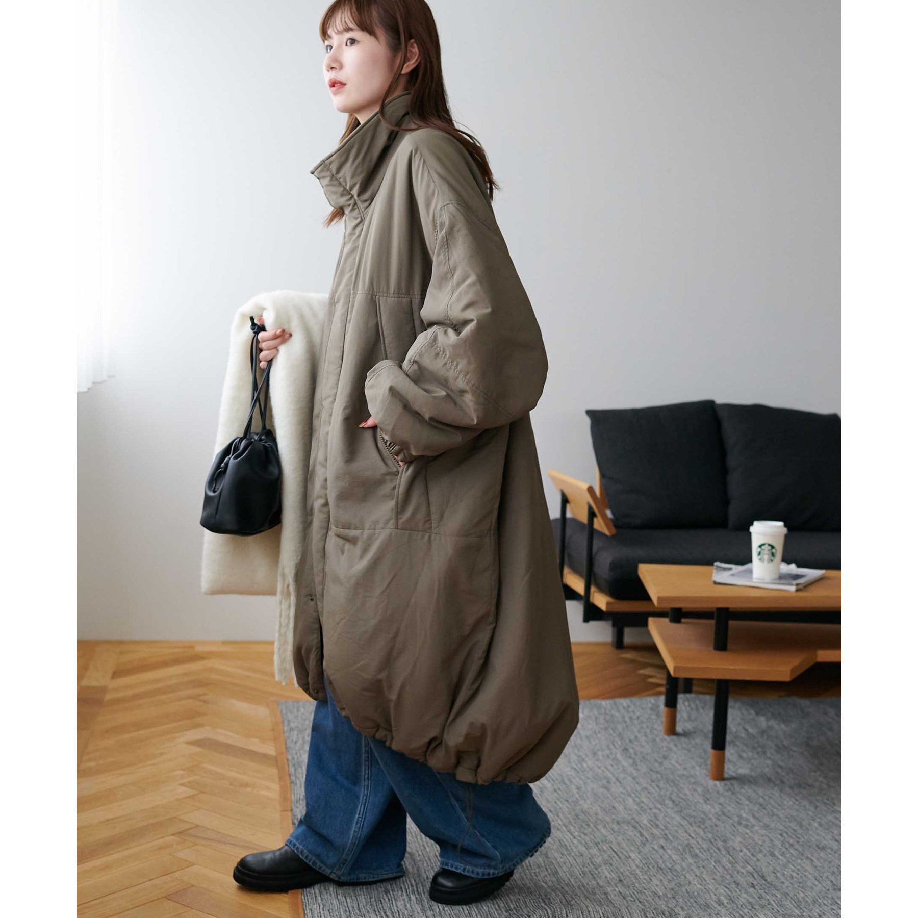 軽量/足元まで暖か/ユニセックス】モンスターコート | ファッション