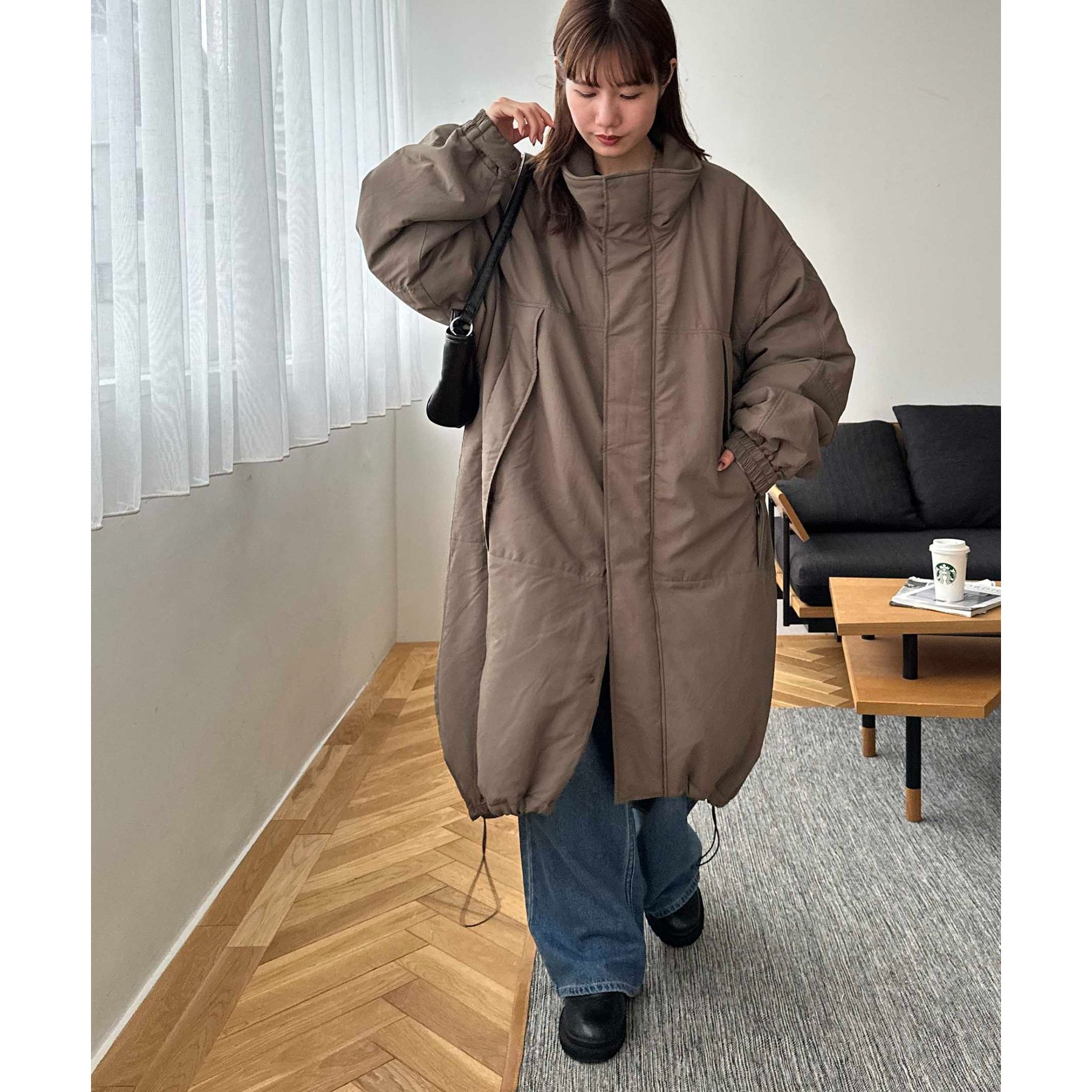 軽量/足元まで暖か/ユニセックス】モンスターコート | ファッション