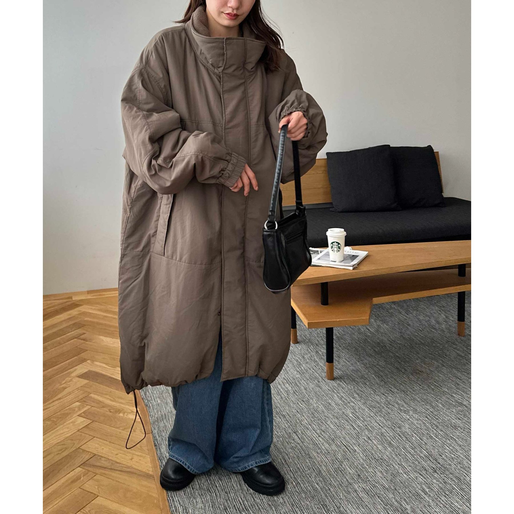 軽量/足元まで暖か/ユニセックス】モンスターコート | ファッション