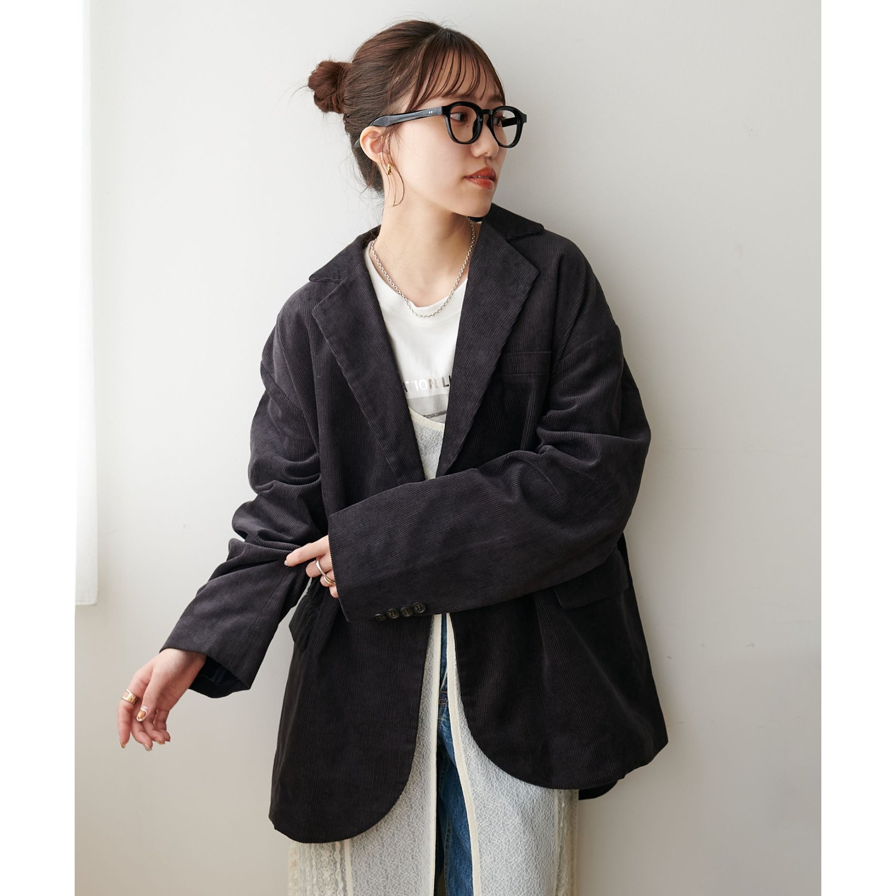 ユニセックス】コーデュロイWブレストジャケット | ファッション通販