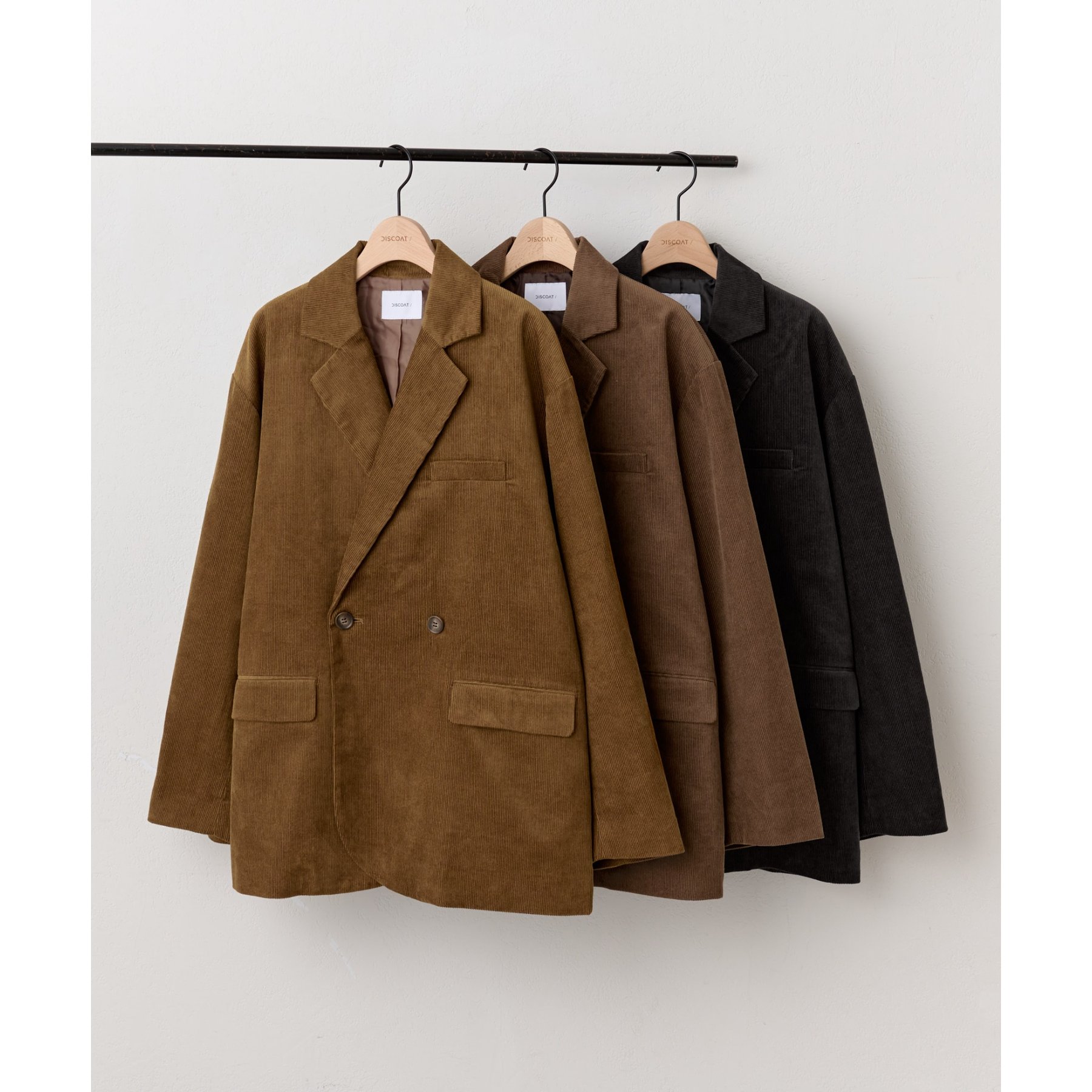 ユニセックス】コーデュロイWブレストジャケット | ファッション通販