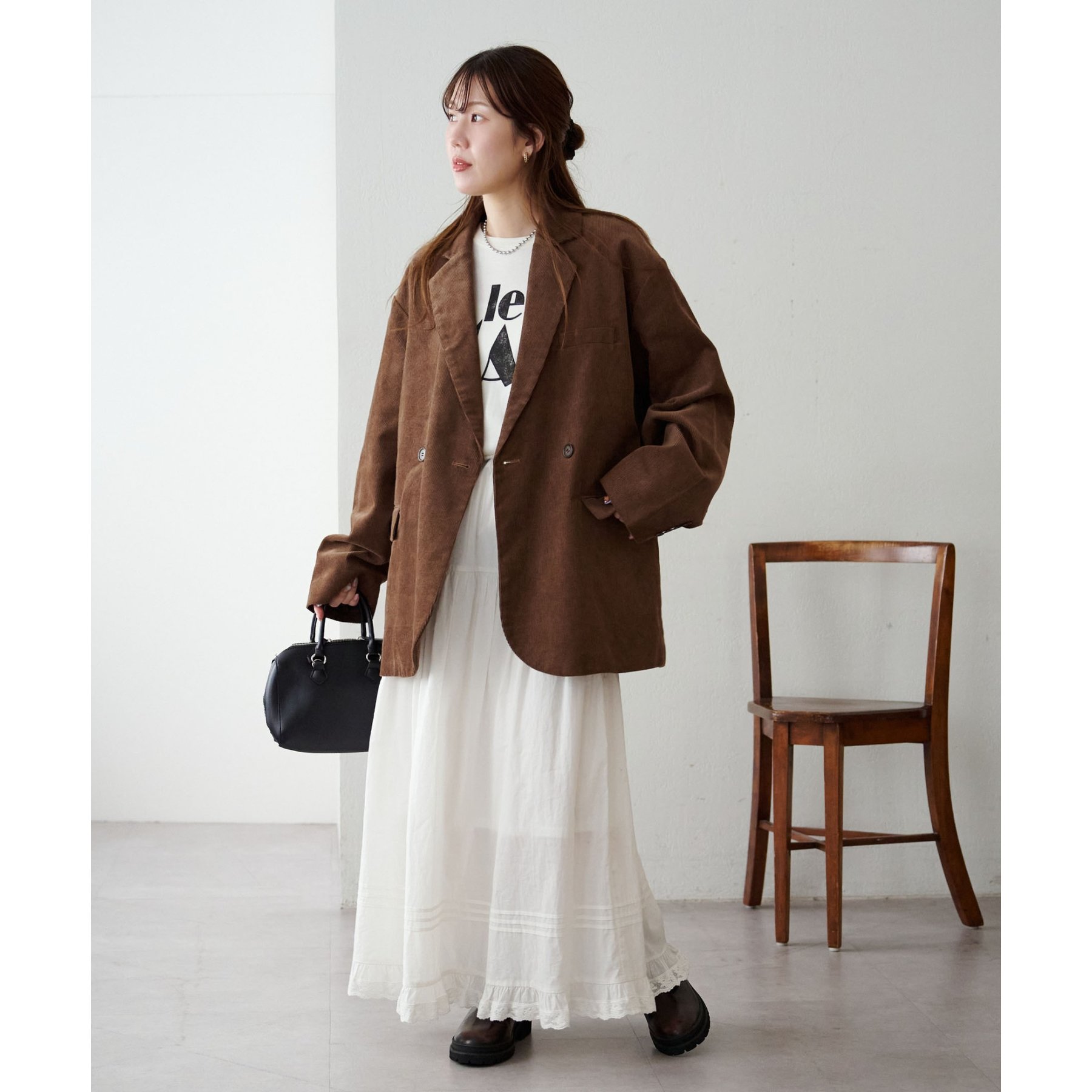 ユニセックス】コーデュロイWブレストジャケット | ファッション通販