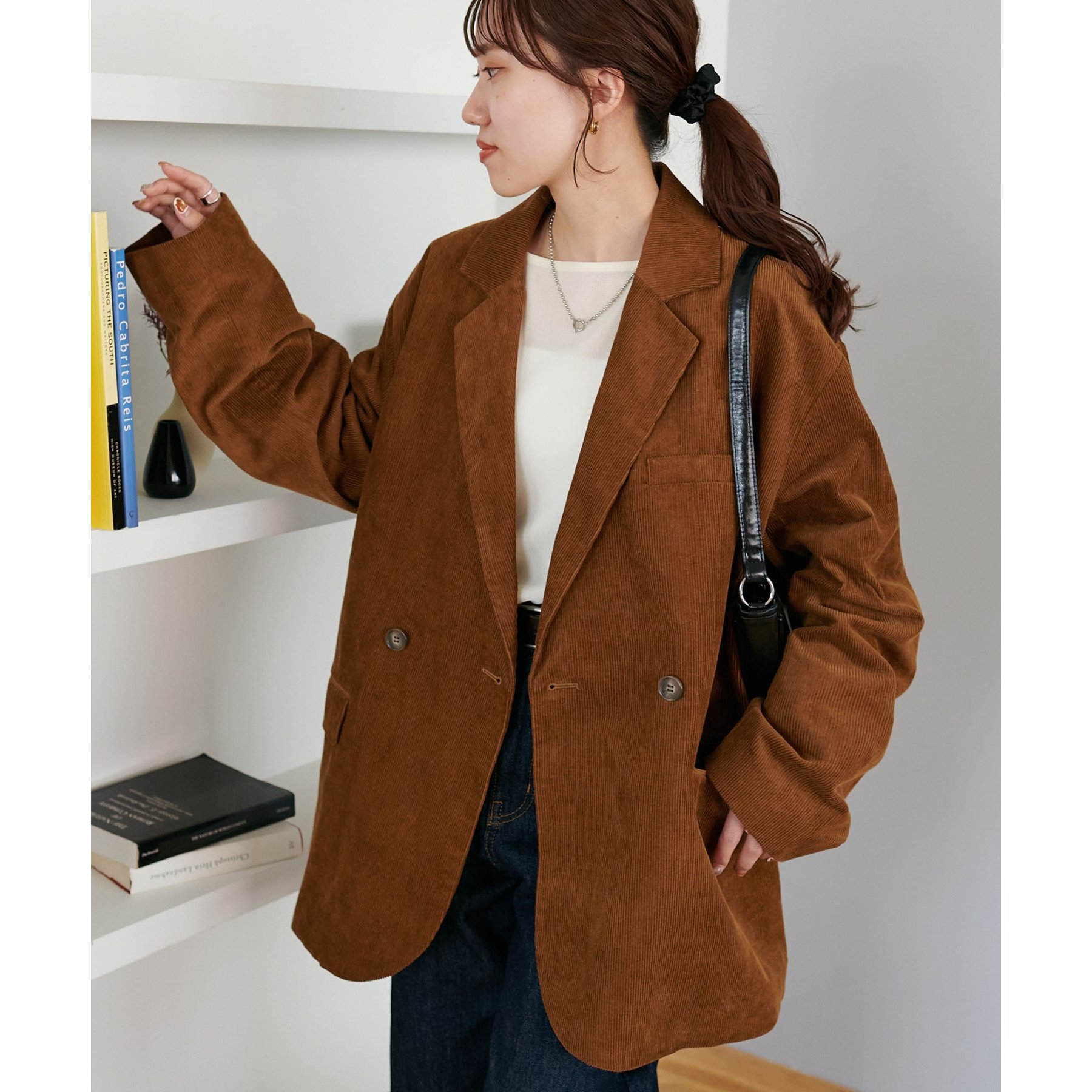 ユニセックス】コーデュロイWブレストジャケット | ファッション通販