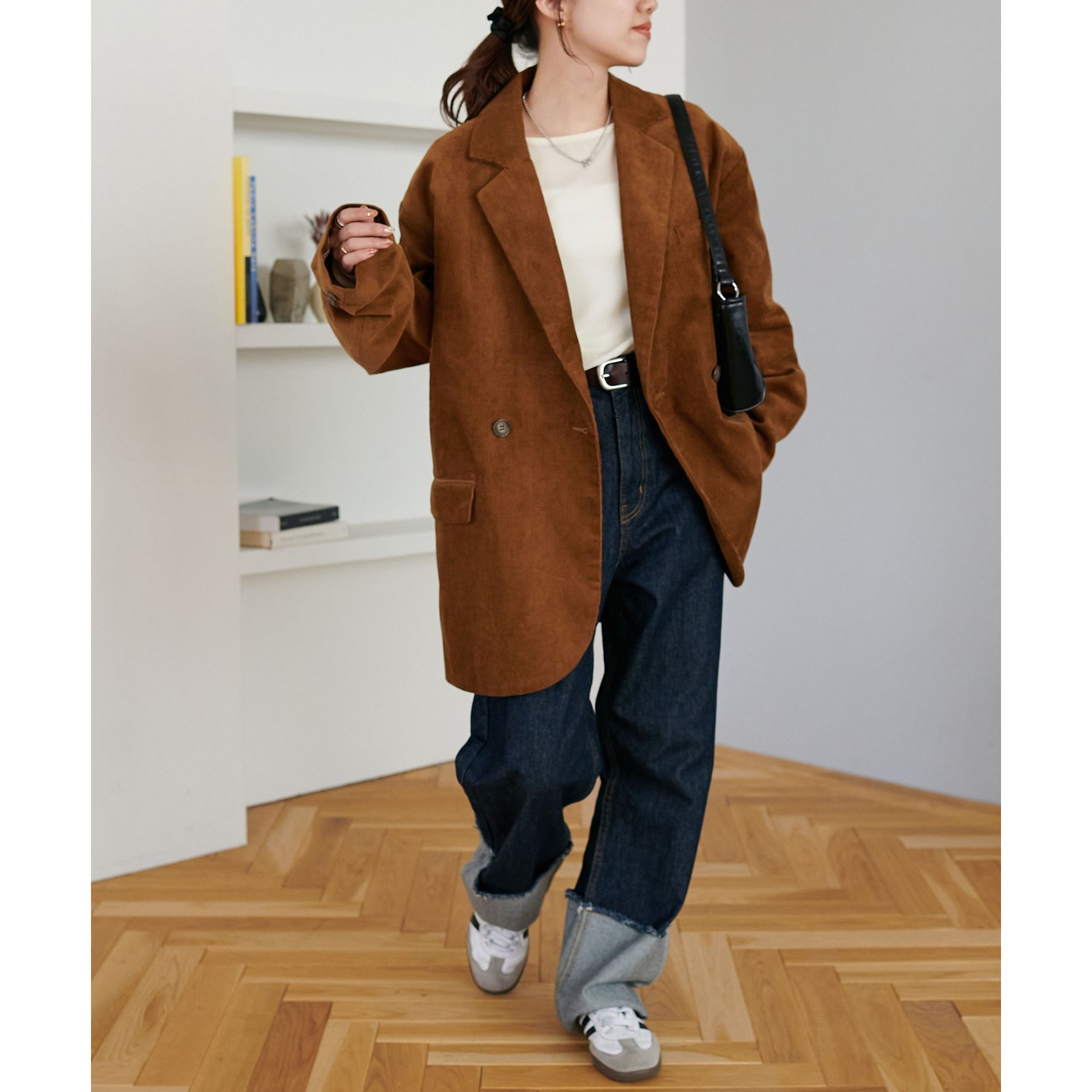 ユニセックス】コーデュロイWブレストジャケット | ファッション通販