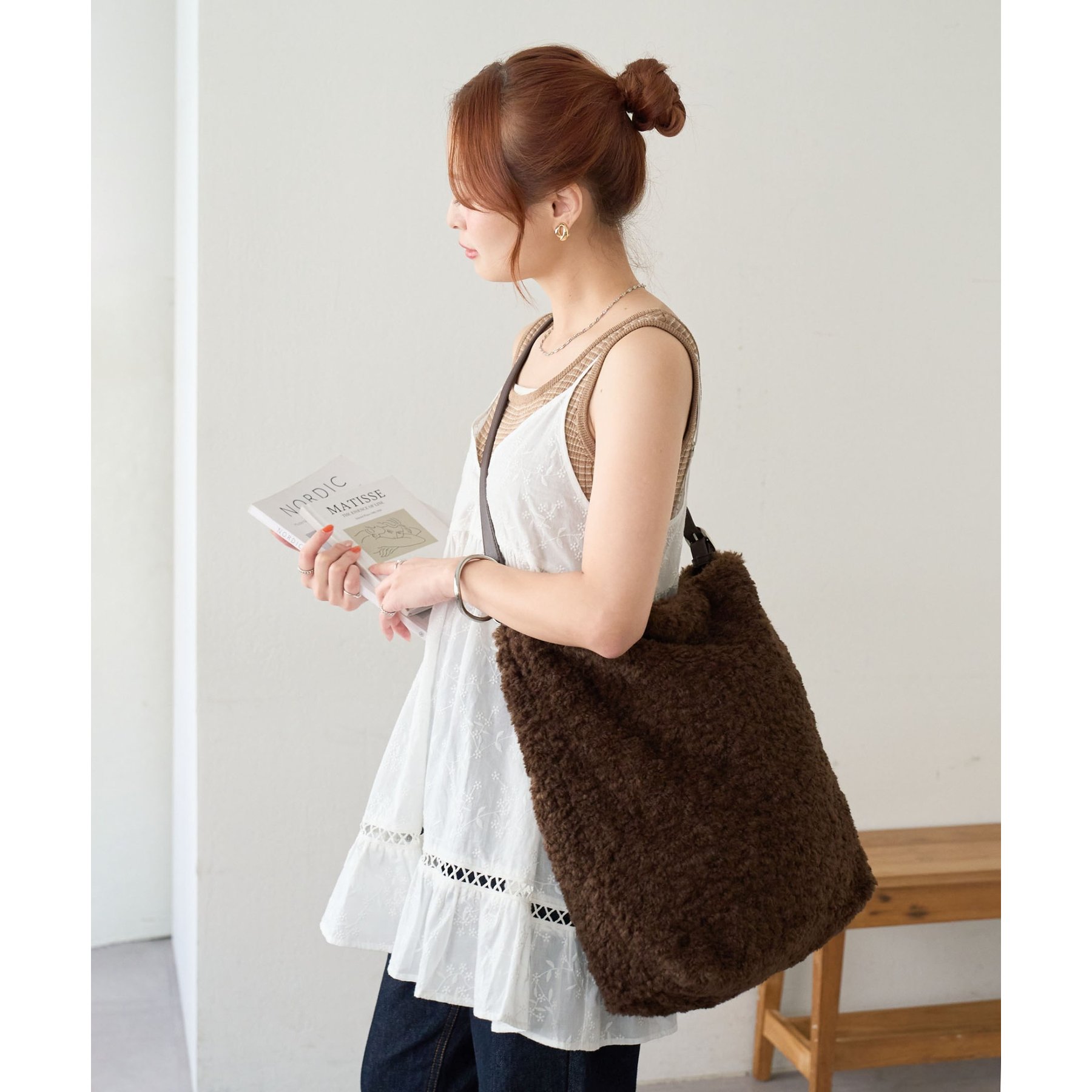 ボアビッグショルダーバッグ | ファッション通販サイト NUGU