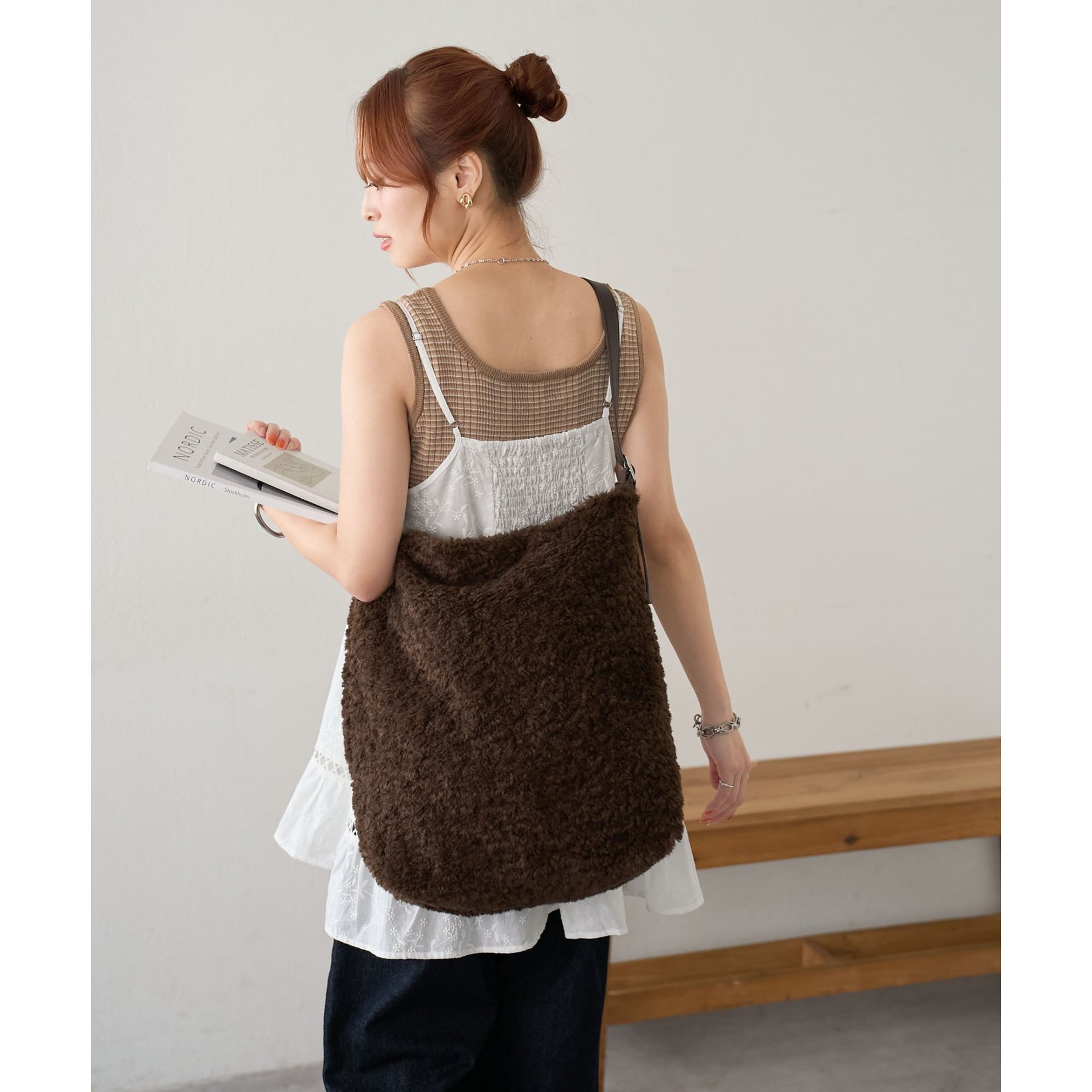 ボアビッグショルダーバッグ | ファッション通販サイト NUGU