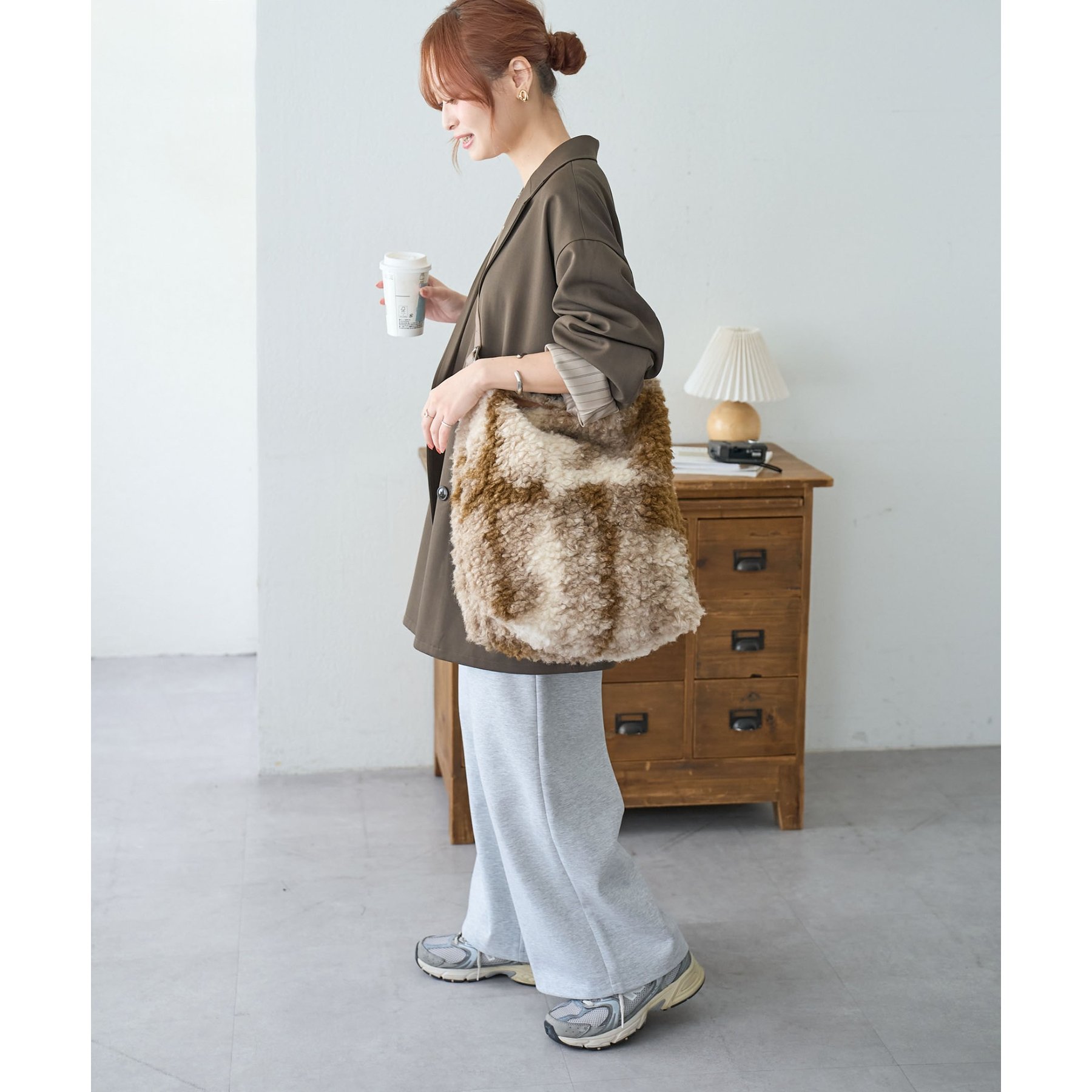 ボアビッグショルダーバッグ | ファッション通販サイト NUGU