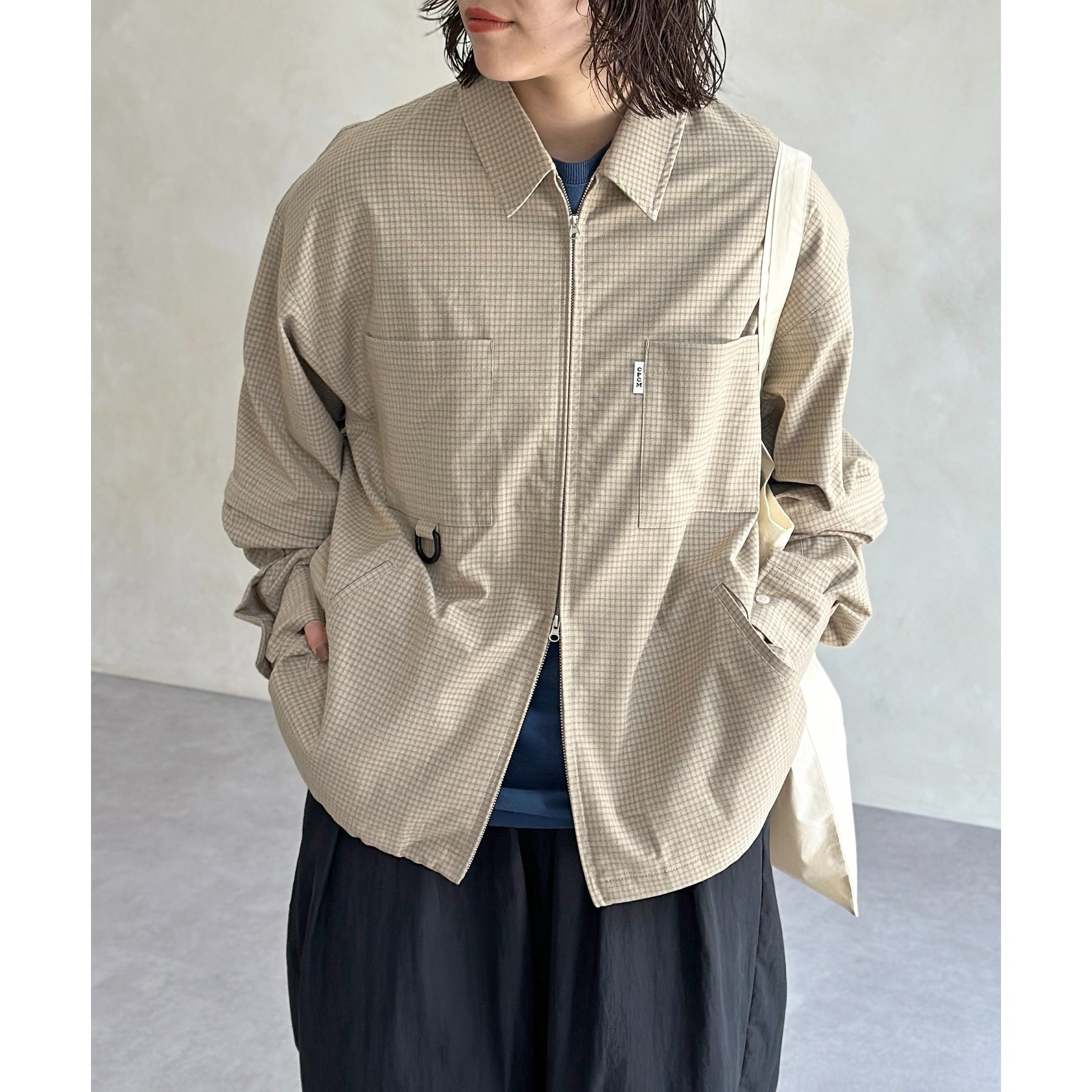 デタッチャブルチェックシャツ | ファッション通販サイト NUGU