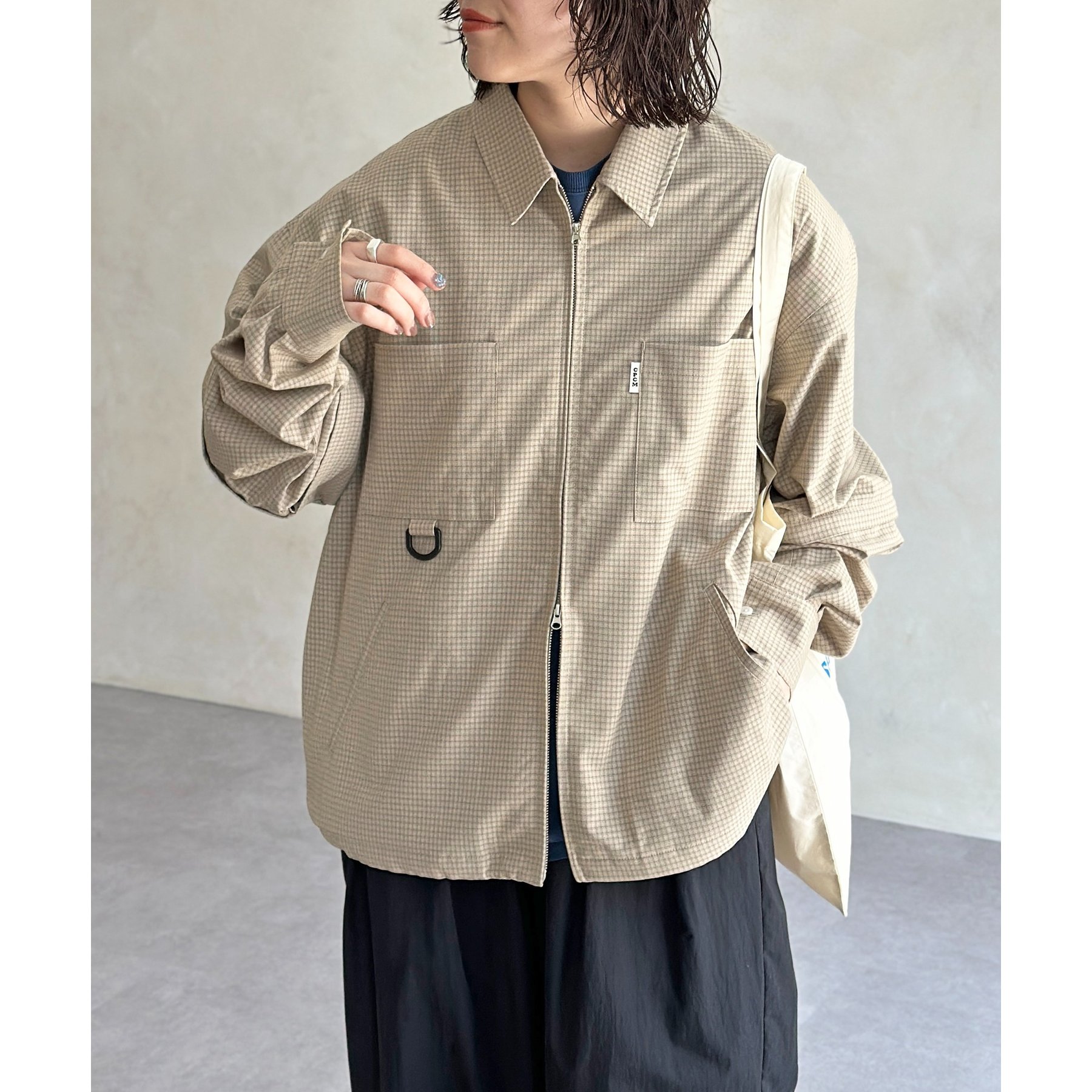 【TAAKK】チェック柄 デタッチャブルチェックシャツ | ファッション通販サイト NUGU