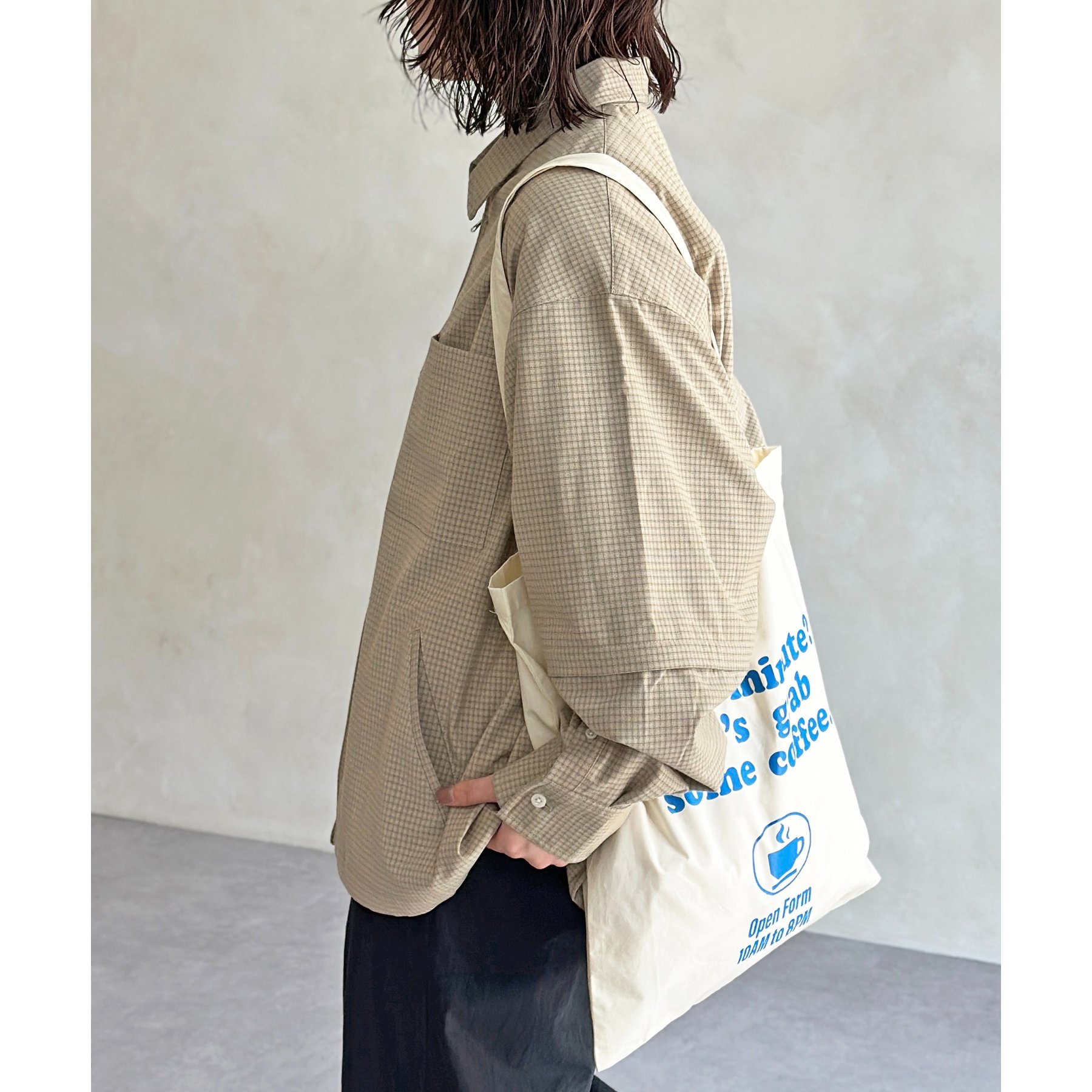 デタッチャブルチェックシャツ | ファッション通販サイト NUGU