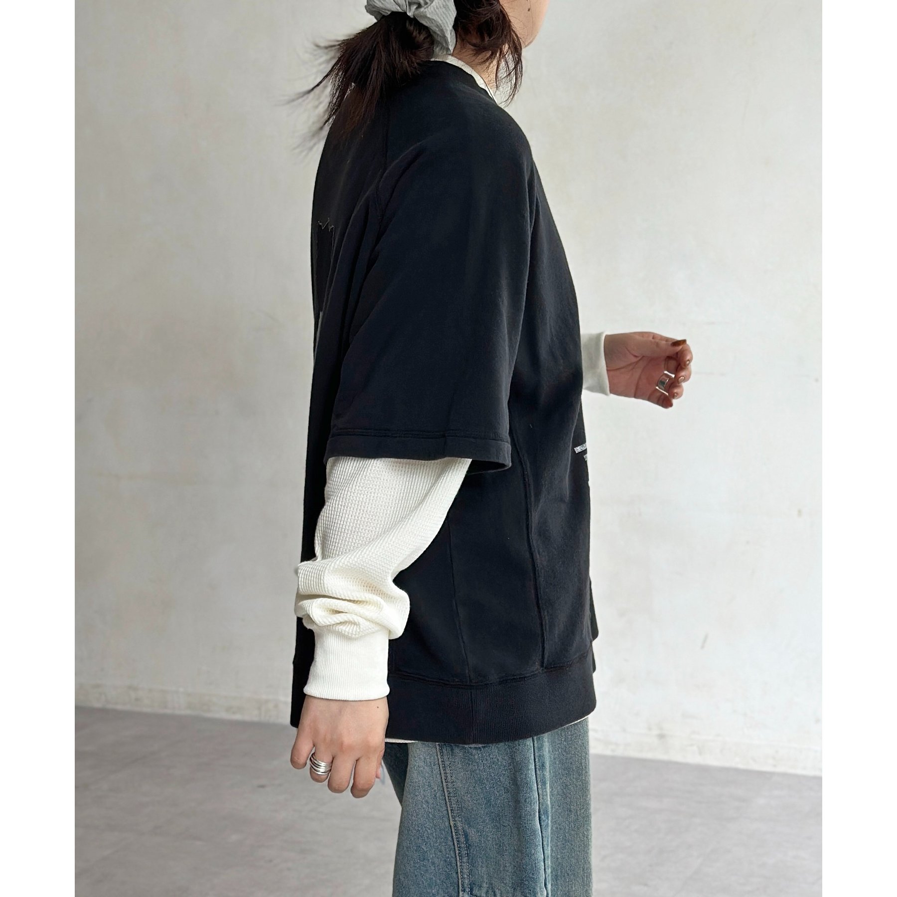 tシャツ 「ANYMAL」レイヤードロンT レディース メンズ ANYMAL】レイヤードロンT | ファッション通販サイト NUGU