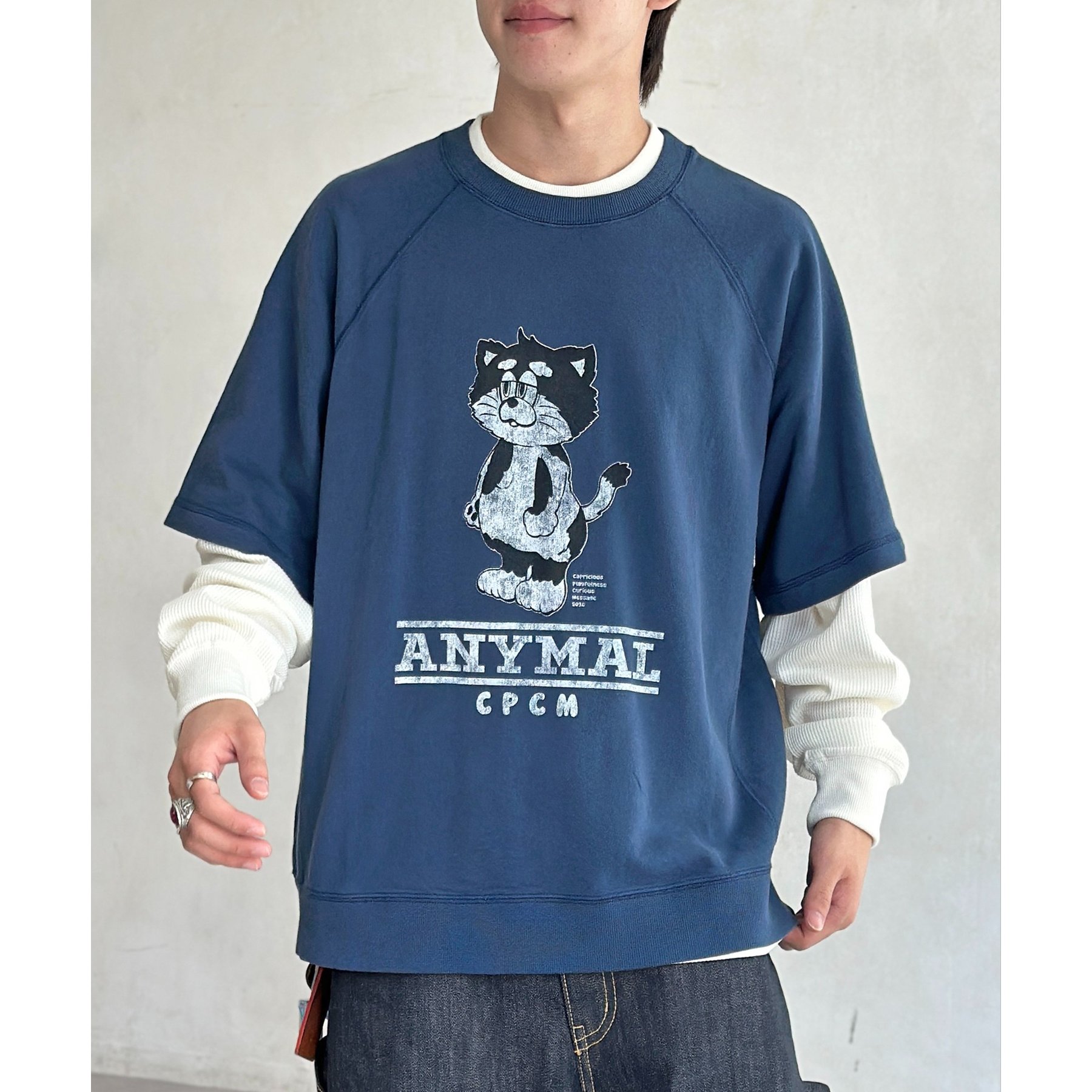 tシャツ 「ANYMAL」レイヤードロンT レディース メンズ ANYMAL】レイヤードロンT | ファッション通販サイト NUGU