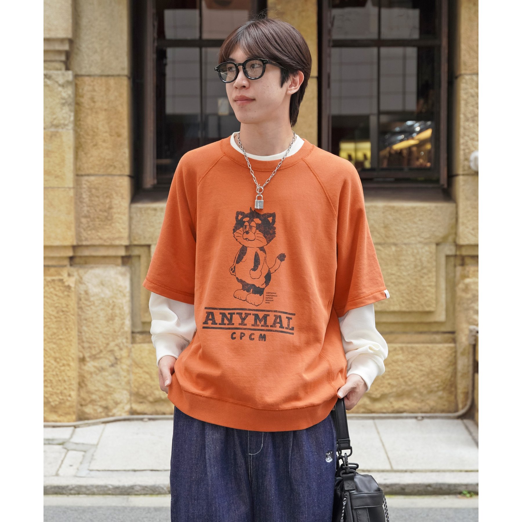 tシャツ 「ANYMAL」レイヤードロンT レディース メンズ ANYMAL】レイヤードロンT | ファッション通販サイト NUGU