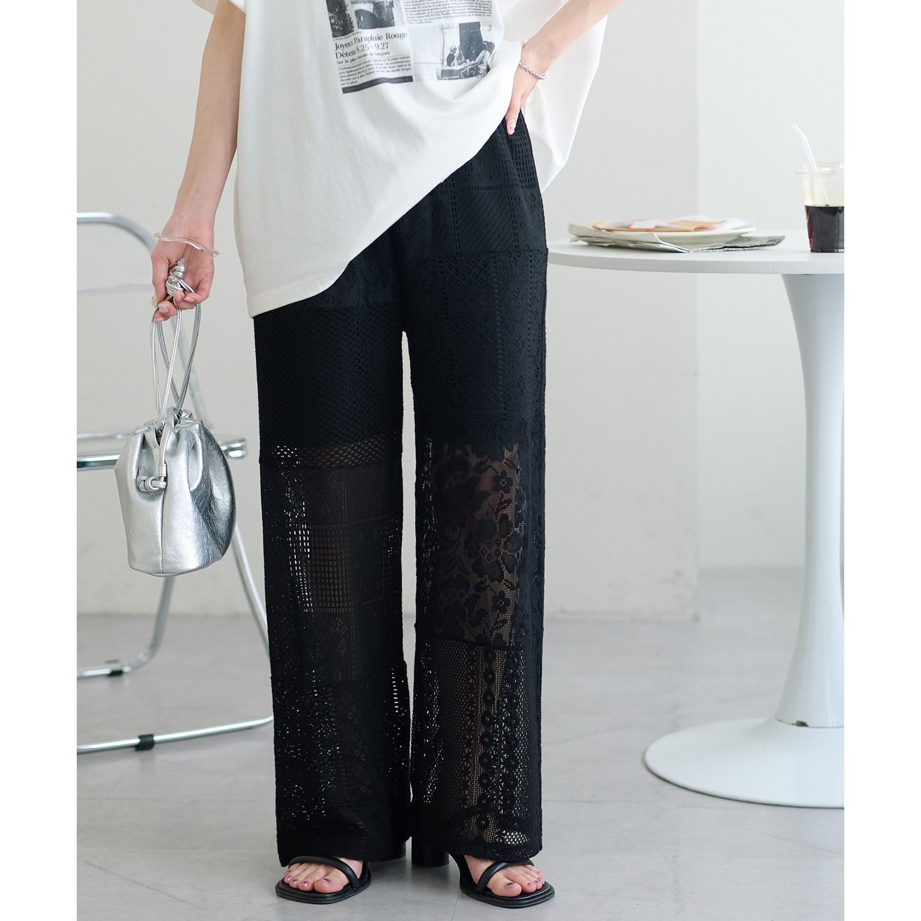 TODAYFULPatchwork Lace Pantsパッチワークレースパンツ TODAYFUL（トゥデイフル）の「TODAYFUL(トゥデイフル