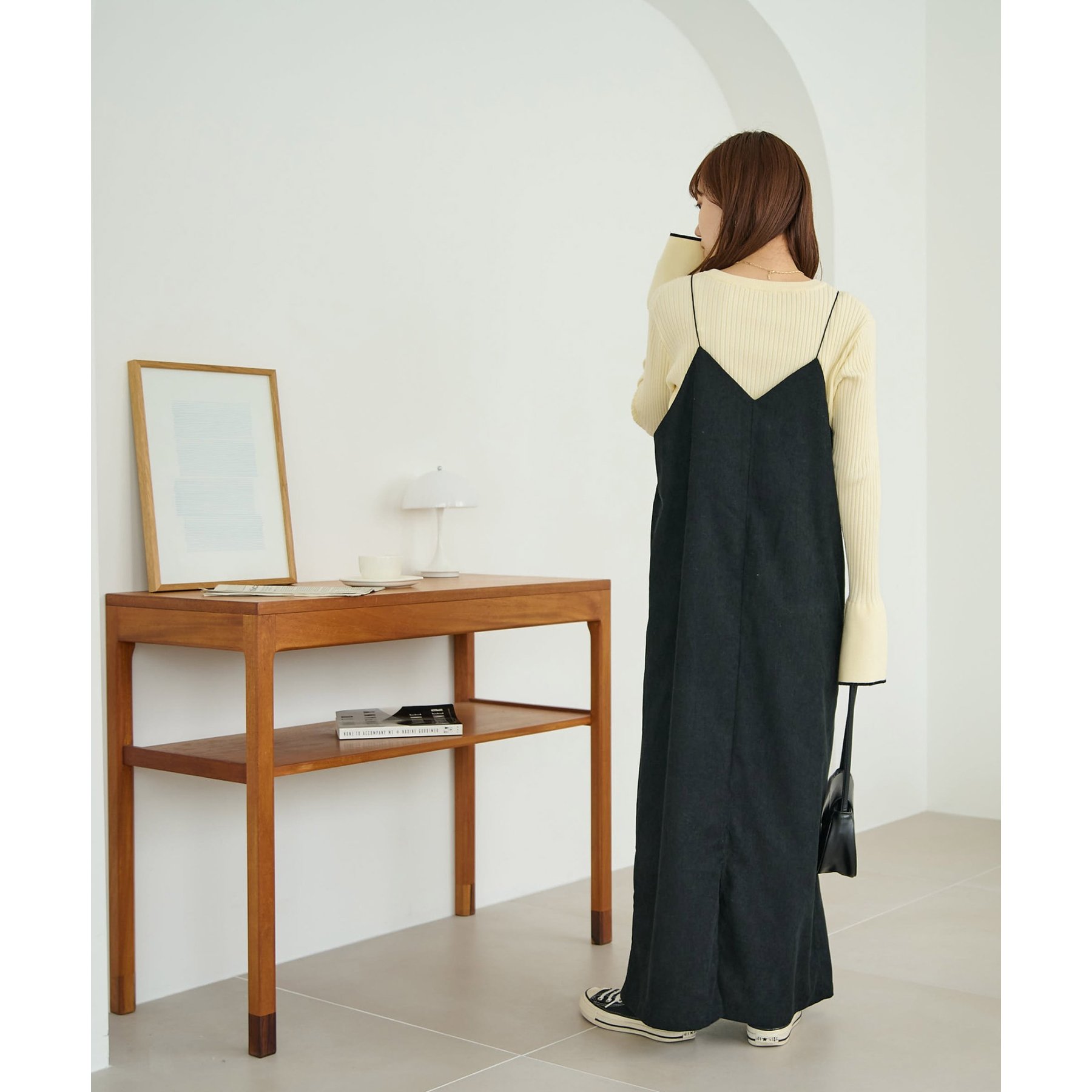 WEB限定】コーデュロイキャミワンピース | ファッション通販サイト NUGU