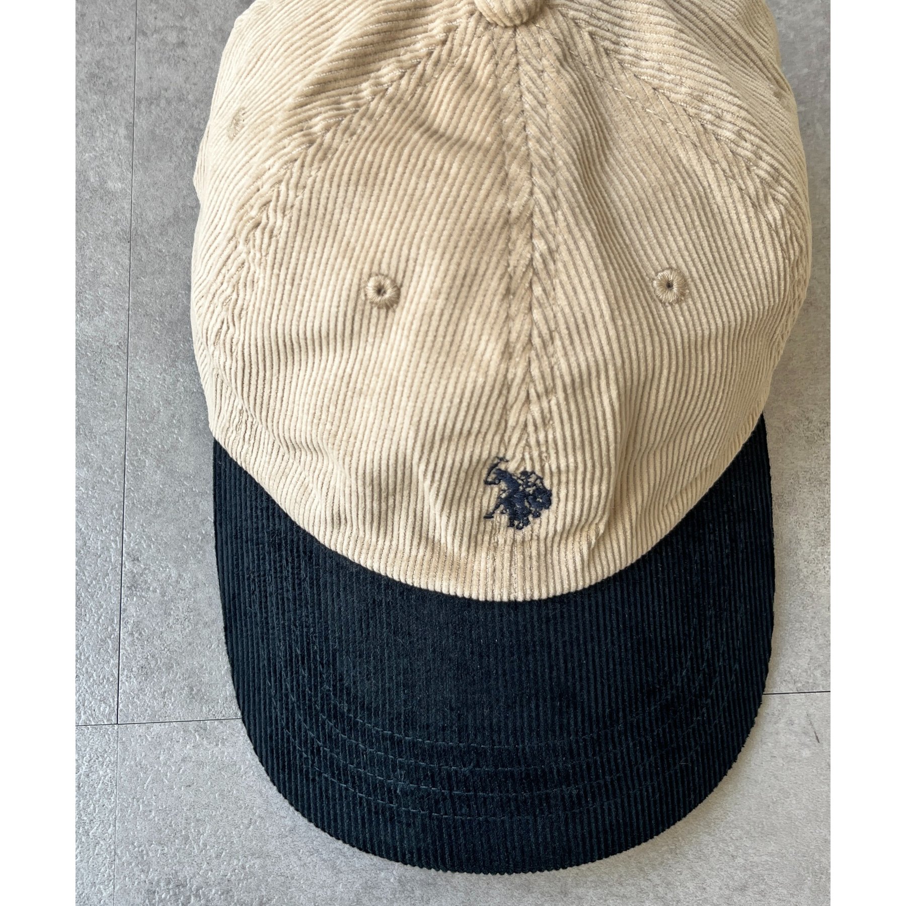 POLO COUNTRY Hunting Dog レザー×コーデュロイ キャップ POLO COUNTRY Hunting Dog レザー×コーデュロイ キャップ