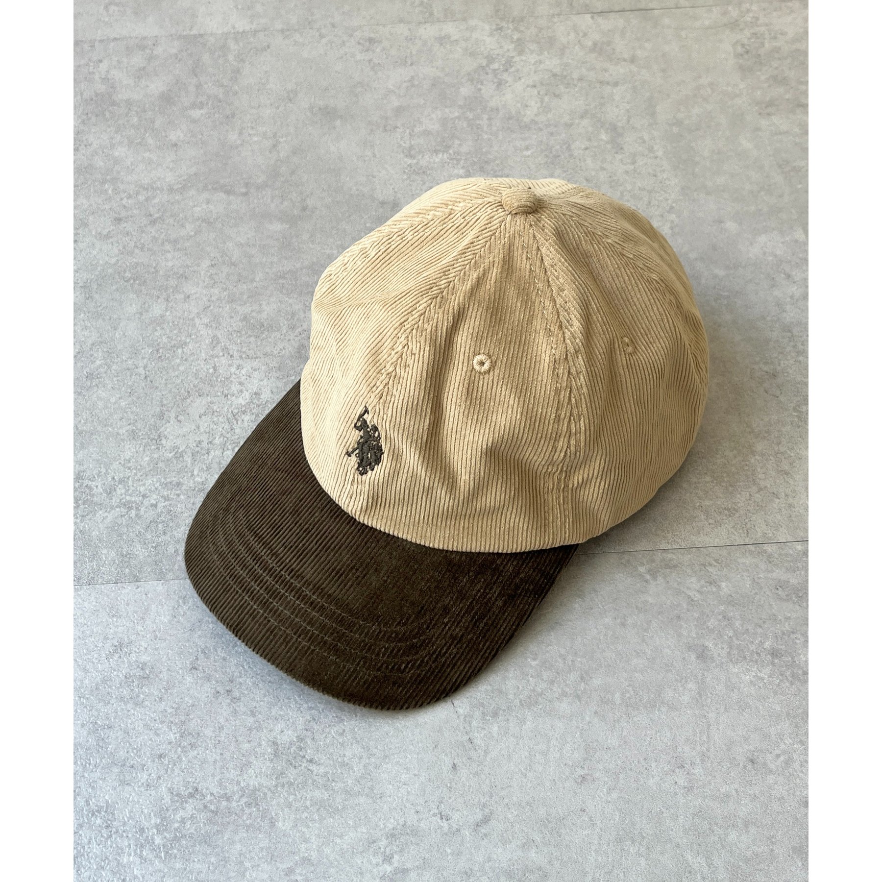 U.S. POLO ASSN.】コーデュロイキャップ | ファッション通販