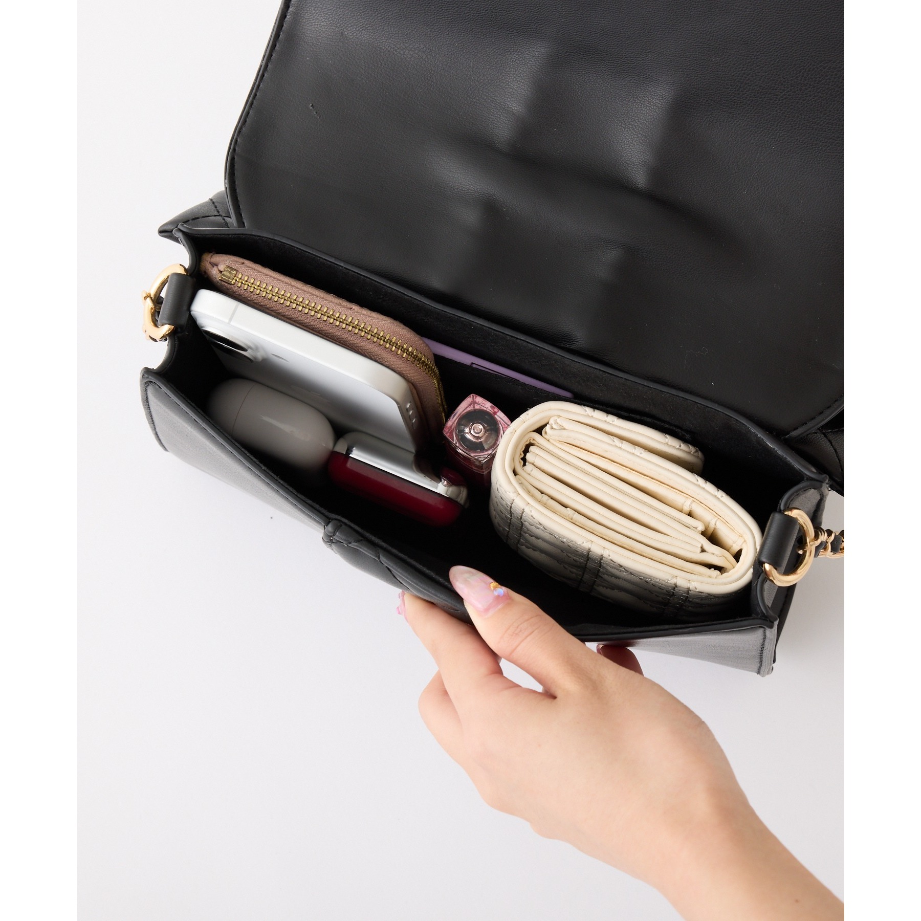 リボンキルティングショルダーバッグ | ファッション通販サイト NUGU