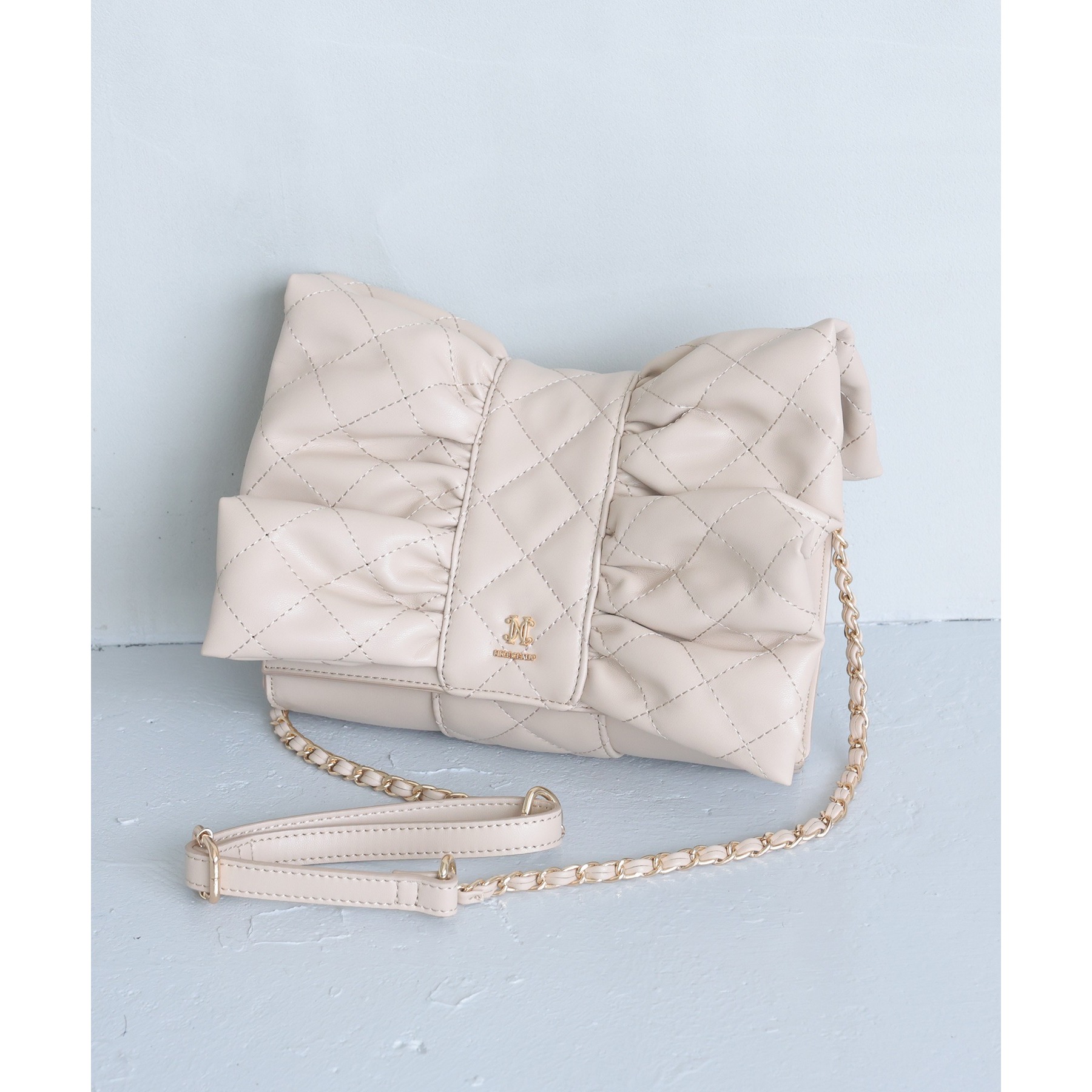 リボンキルティングショルダーバッグ | ファッション通販サイト NUGU