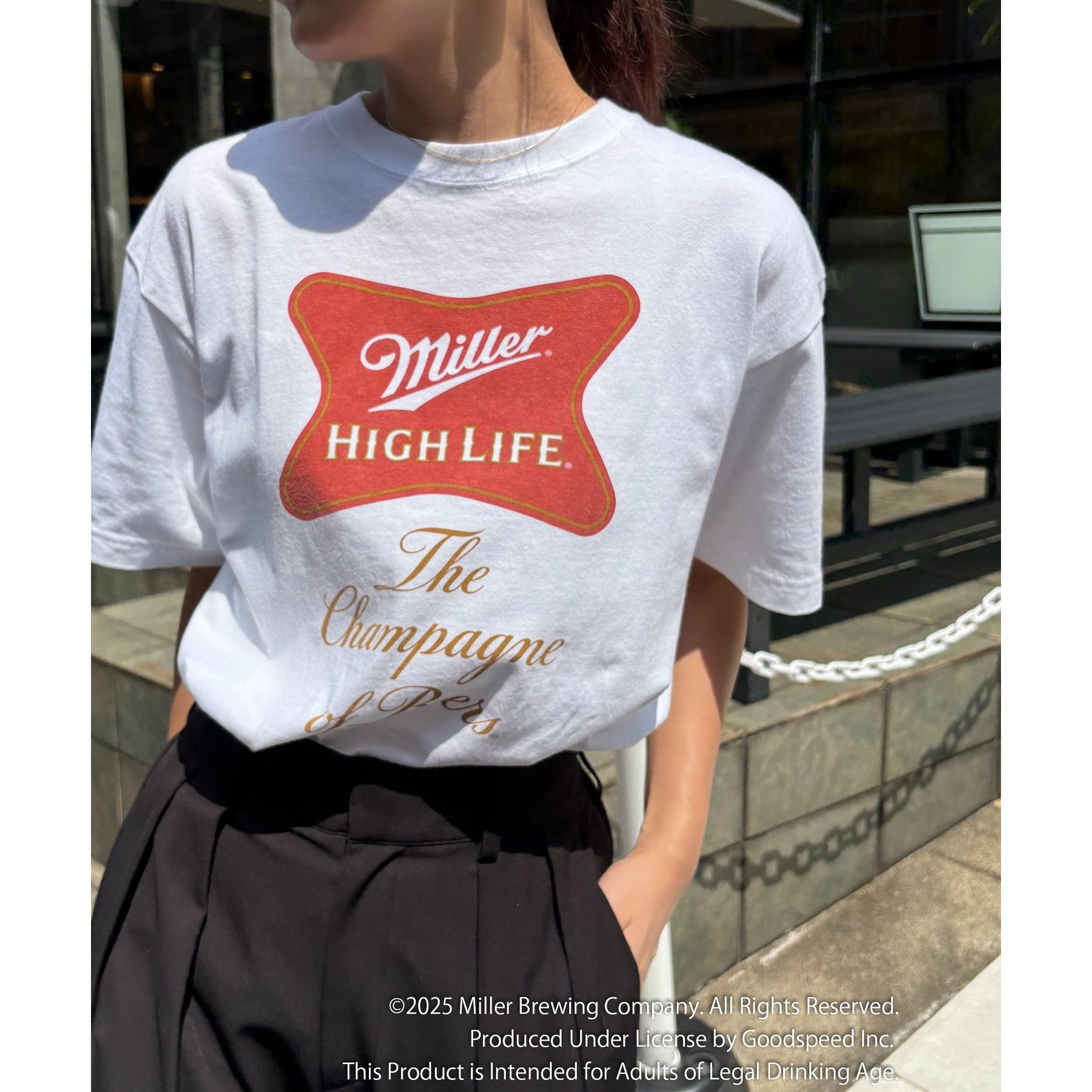 【GOOD ROCK SPEED 】Miller print T-sh AP STUDIO｜【GOOD ROCK SPEED / グッドロックスピード】Miller