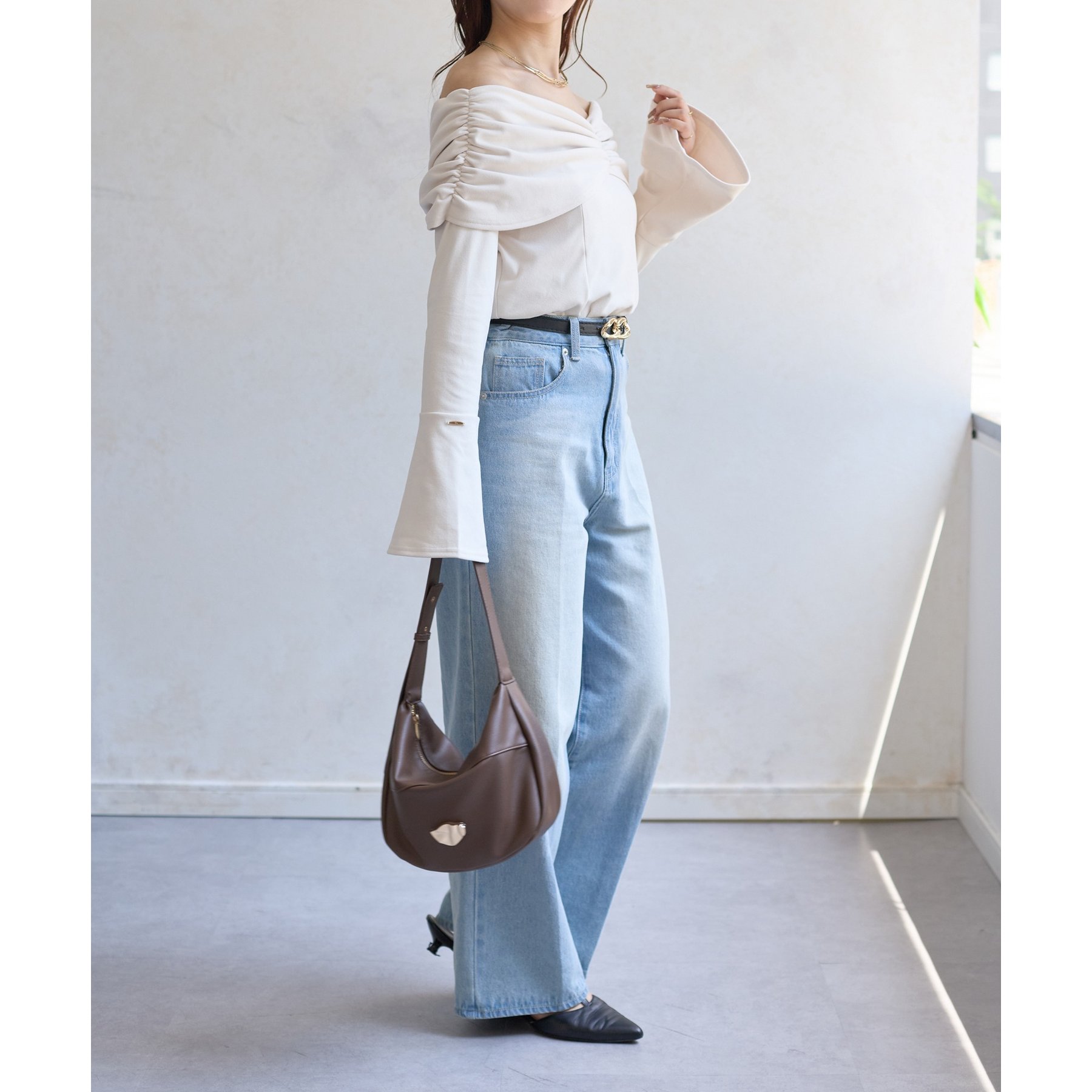 Yuna＆Mayuコラボ企画】ニュアンスワンハンドルバッグ | ファッション