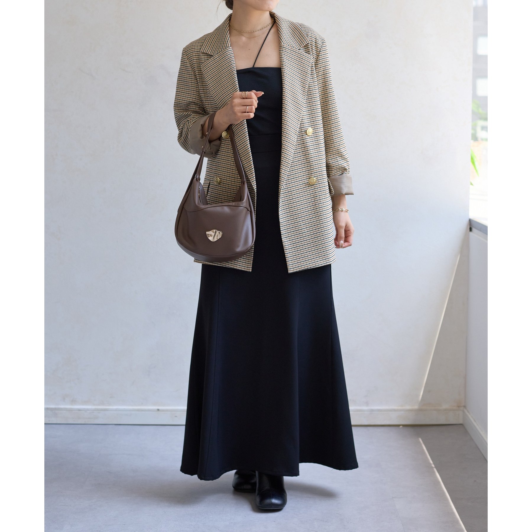 Yuna＆Mayuコラボ企画】ニュアンスワンハンドルバッグ | ファッション