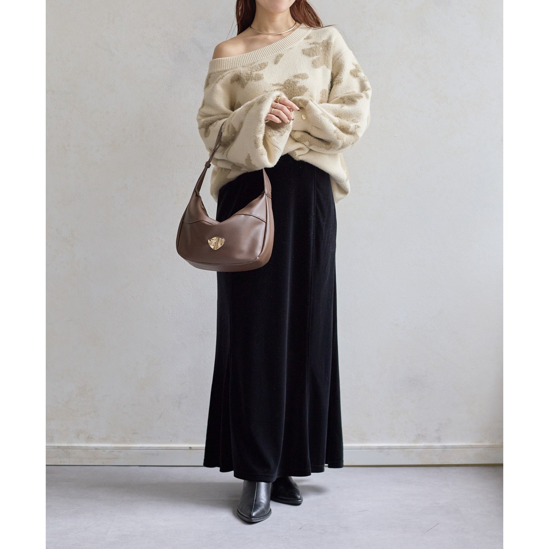 Yuna＆Mayuコラボ企画】ニュアンスワンハンドルバッグ | ファッション