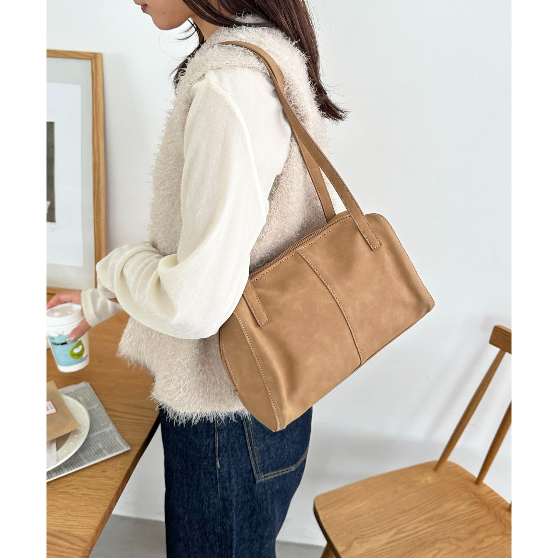 nika♡　discoat 中綿ミリタリーコート新品、未使用 スタッフに大人気！》機能中綿ミリタリーコート - DISCOAT