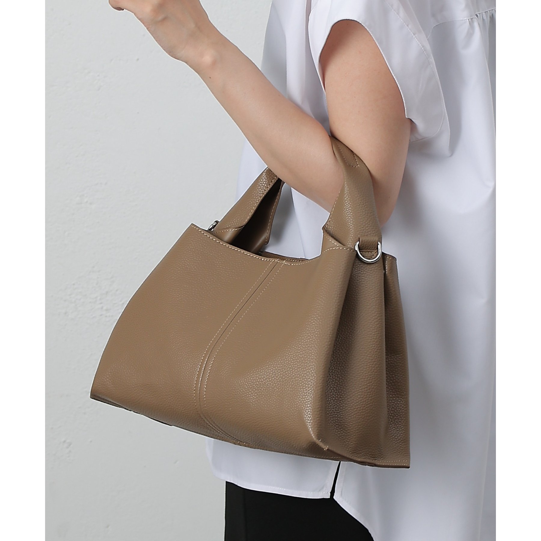 ラウンドミニボストンバック　トープ ラウンドミニボストンバッグ | ファッション通販サイト NUGU